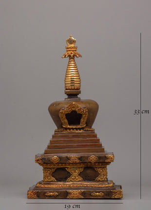 Enlightenment Chhyorten Buddhist Artifact | Buddhist Treasure of Spiritual Awakening