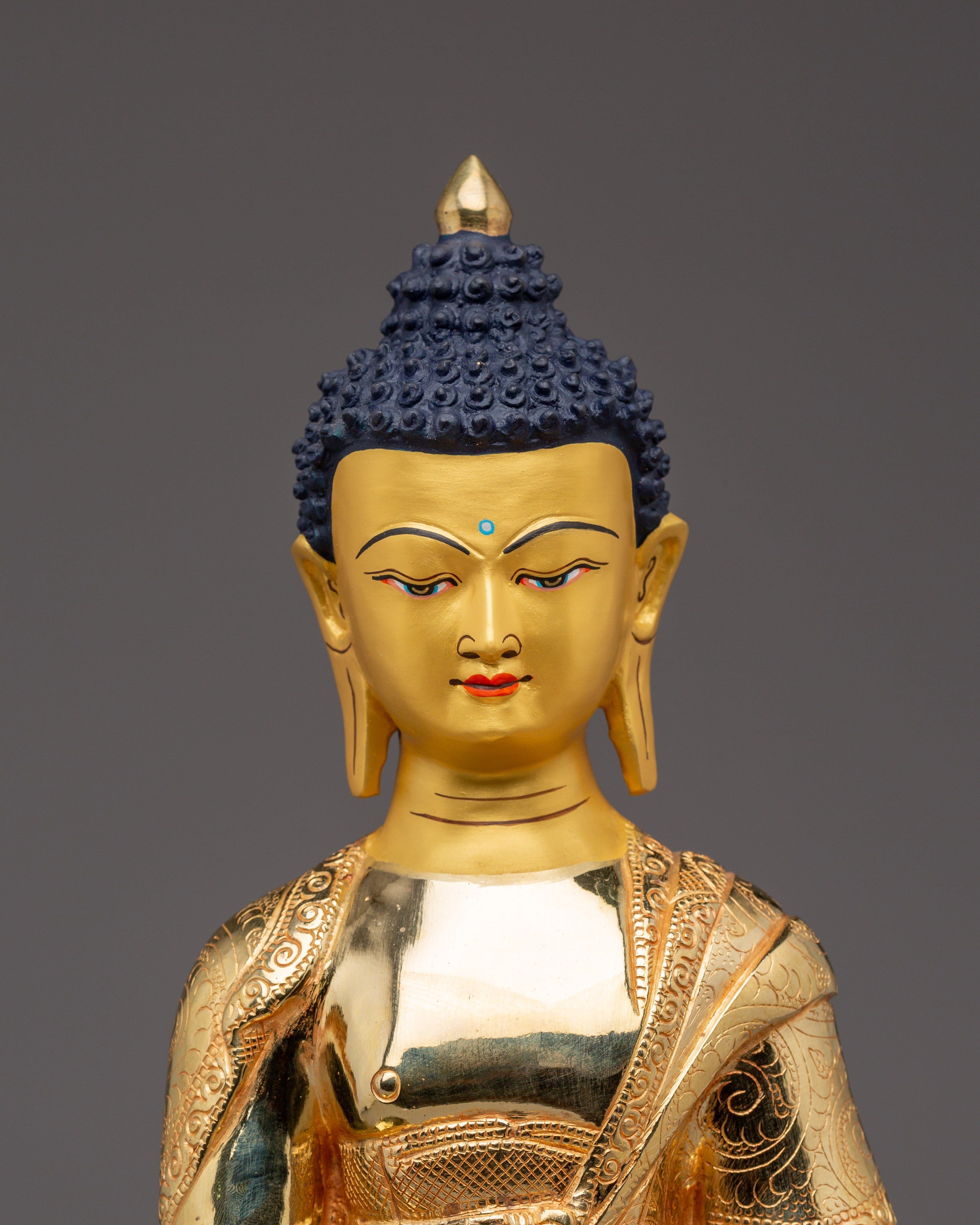 Nepalese sacred Art of Shakyamuni Buddha | Gautama Buddha Sculpture