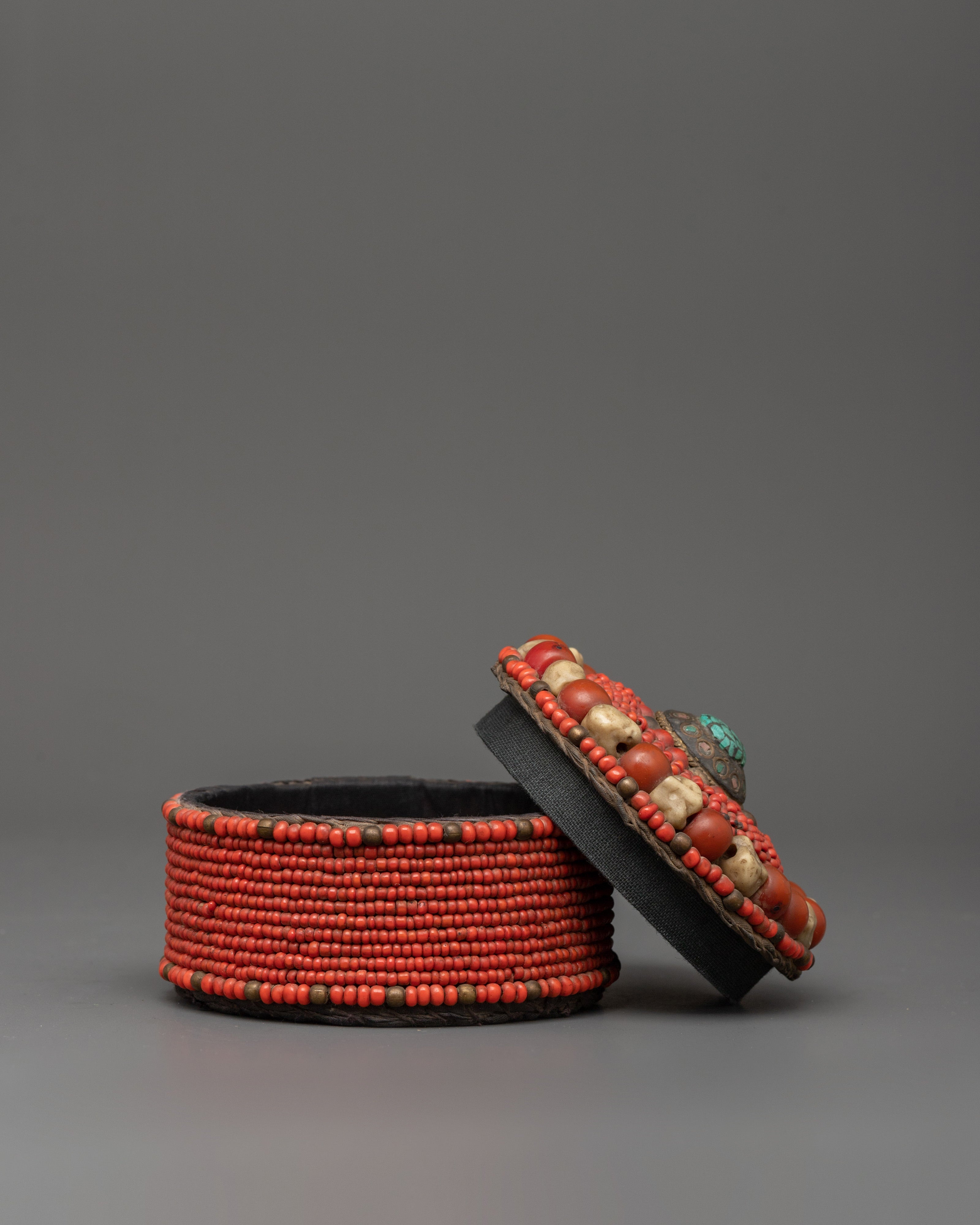 Tibetan Jewellery Box for Collection | Handmade Ethnic Accessory Storage