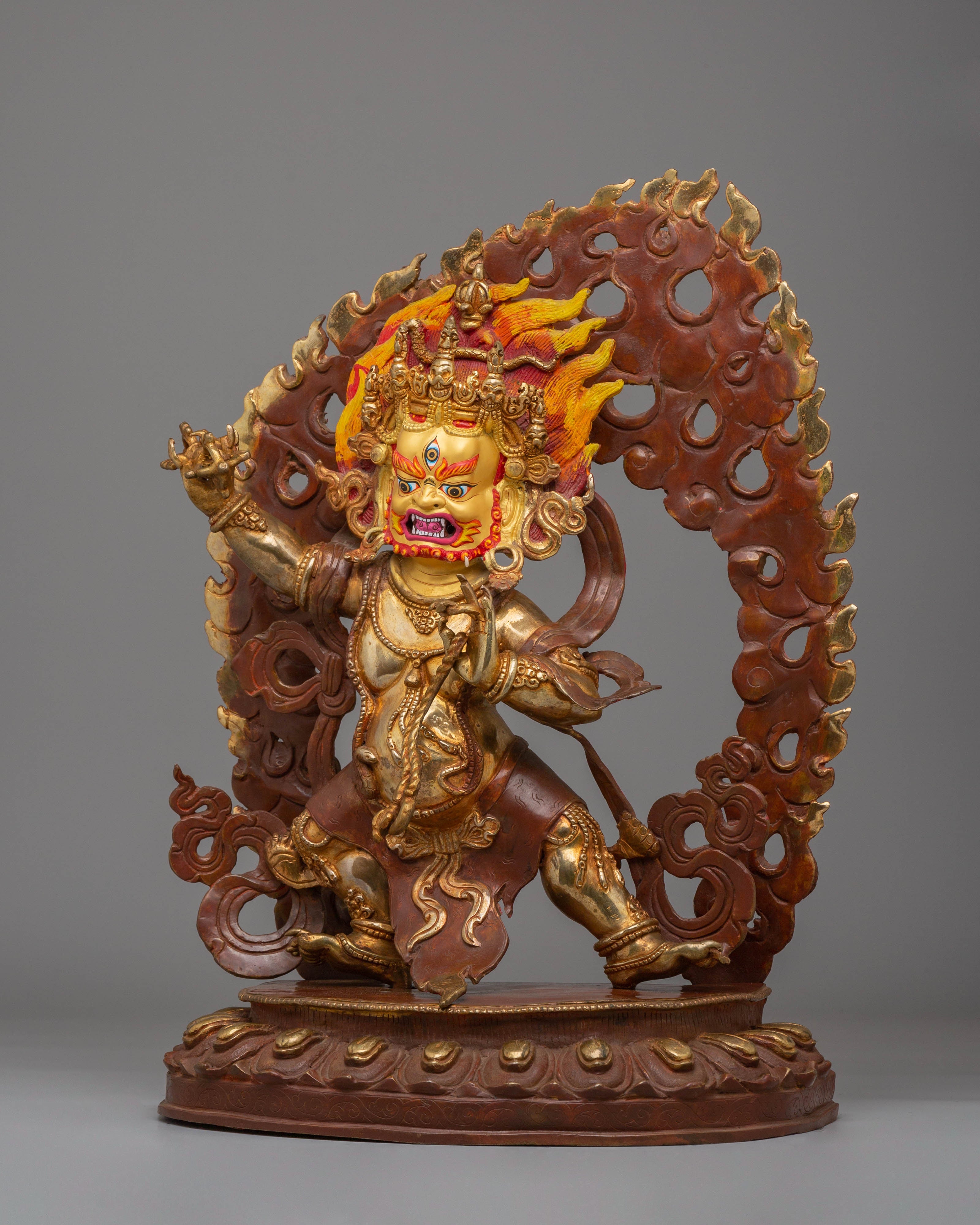 Handcrafted Statue of Vajrapani | Himalayan Art Work