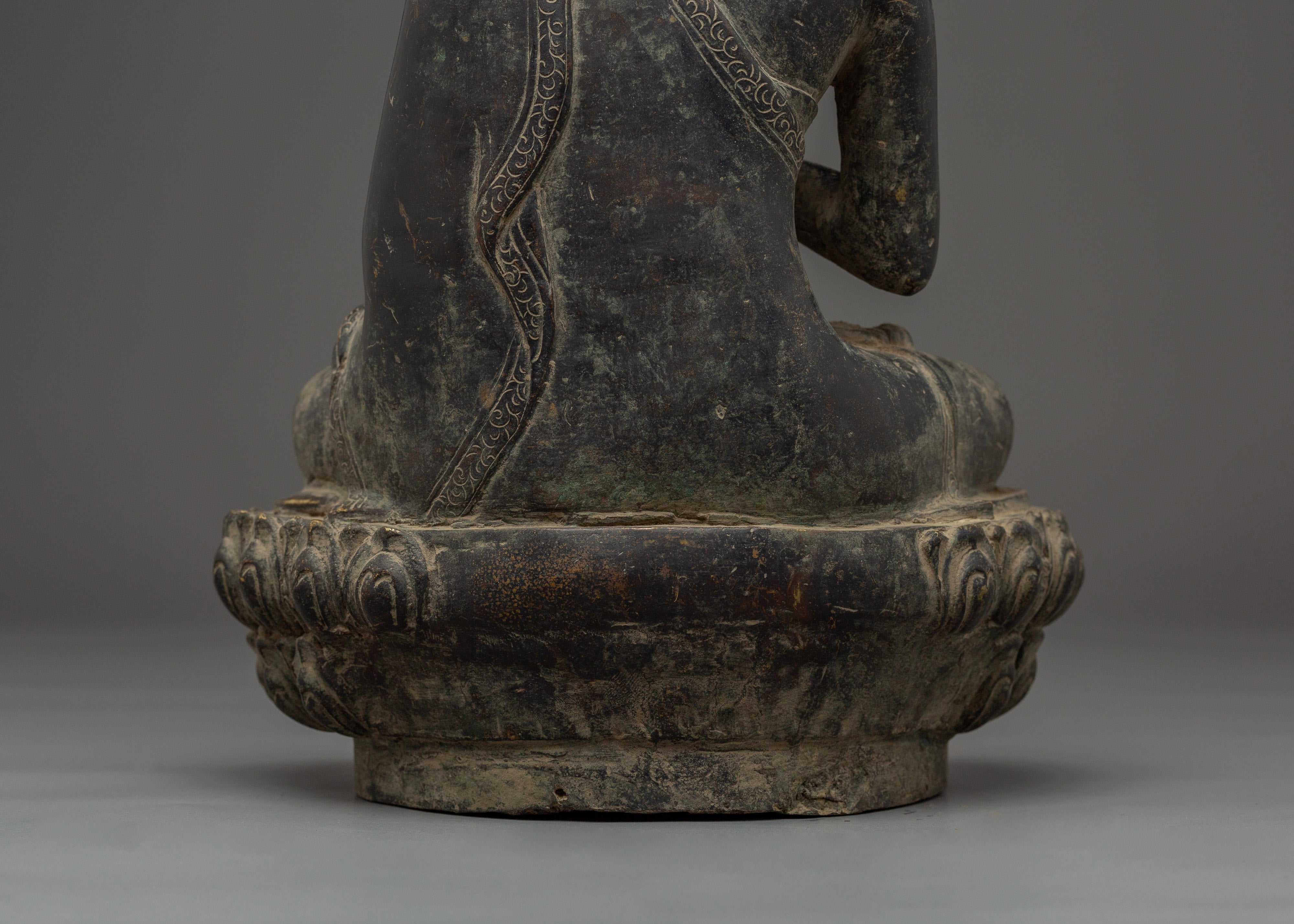 Amogasiddhi Buddha Statue | Fearlessness and Wisdom