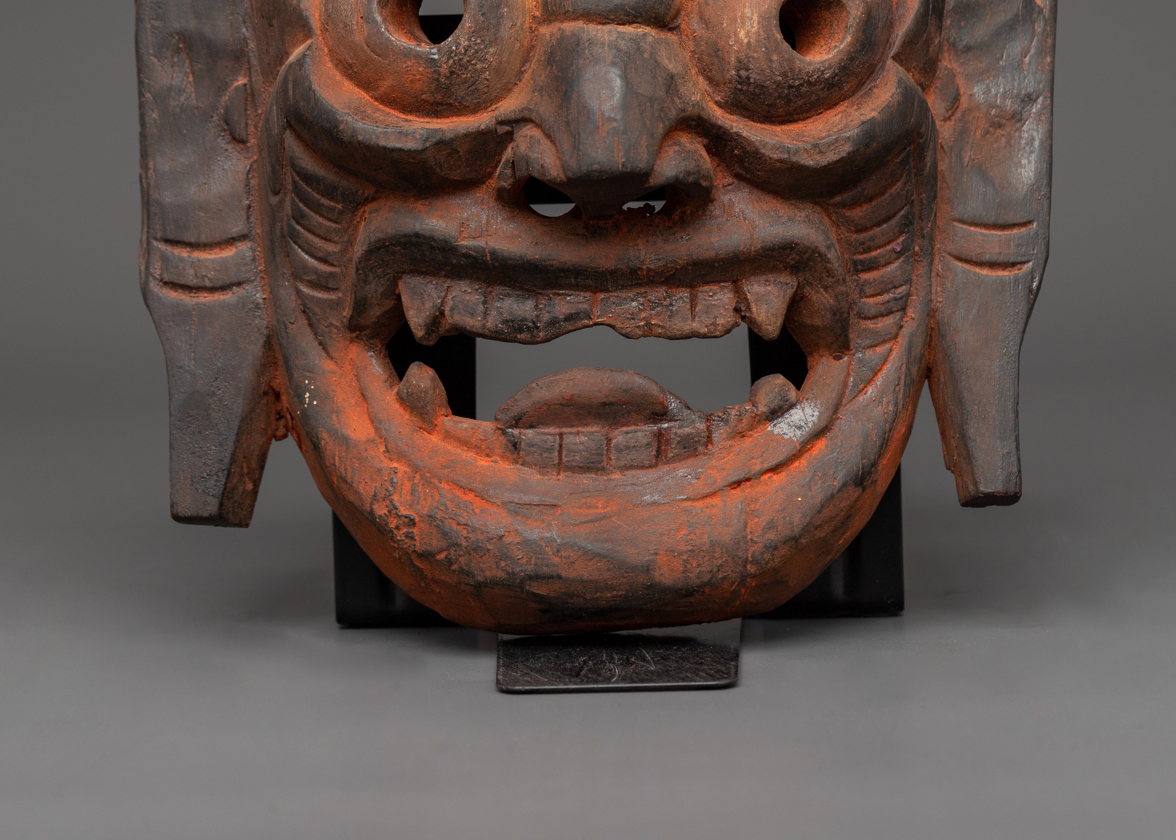 Wooden Handcarved Mask | A Symbol of Art