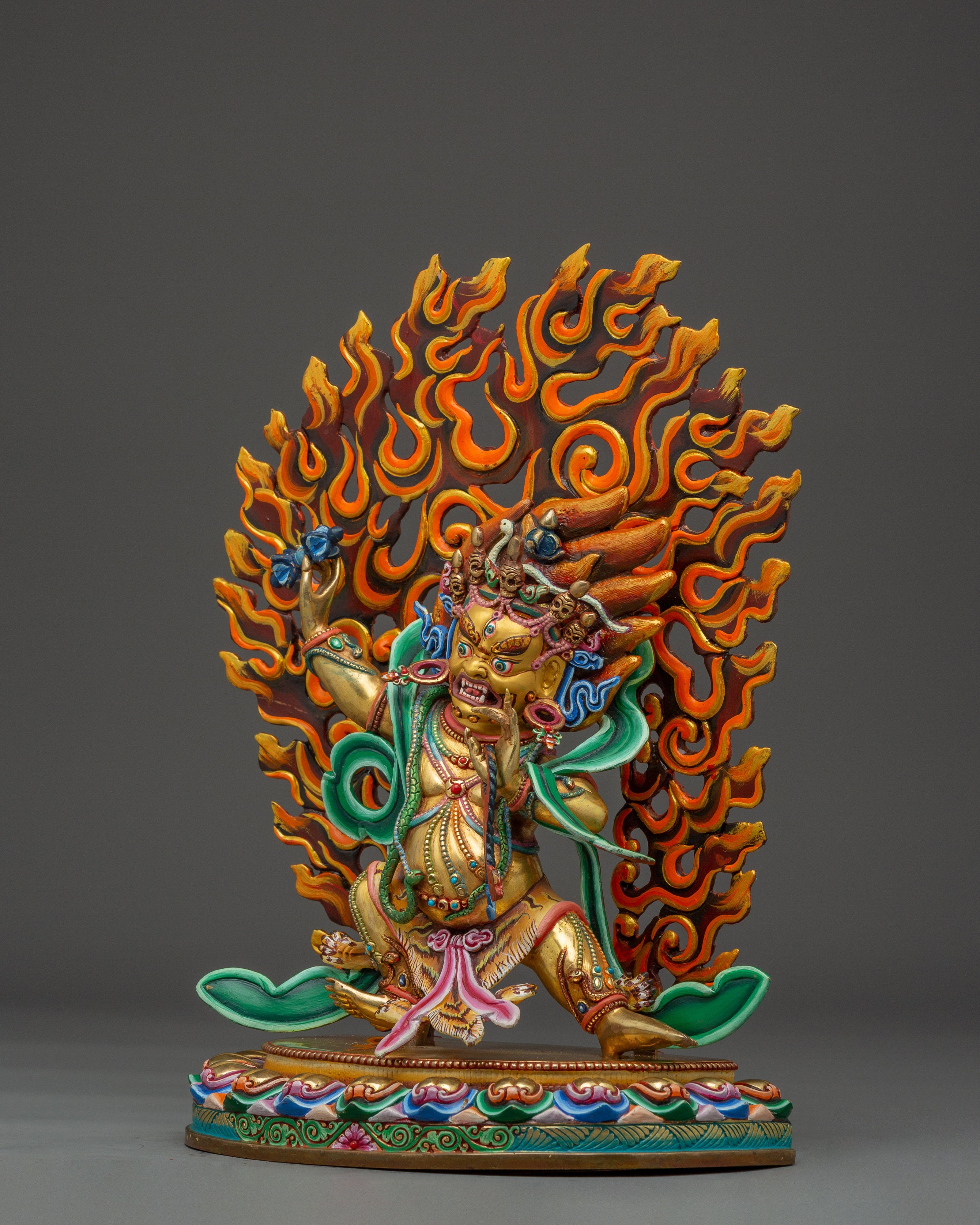 Vajrayana deity Vajrapani Statue | Protector of Buddha