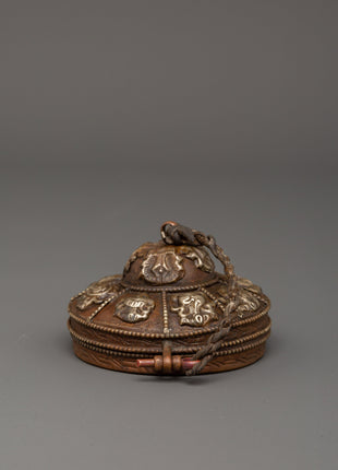 Tingsha Cymbals with Cover | Tibetan Meditation Bells for Sound Healing & Rituals