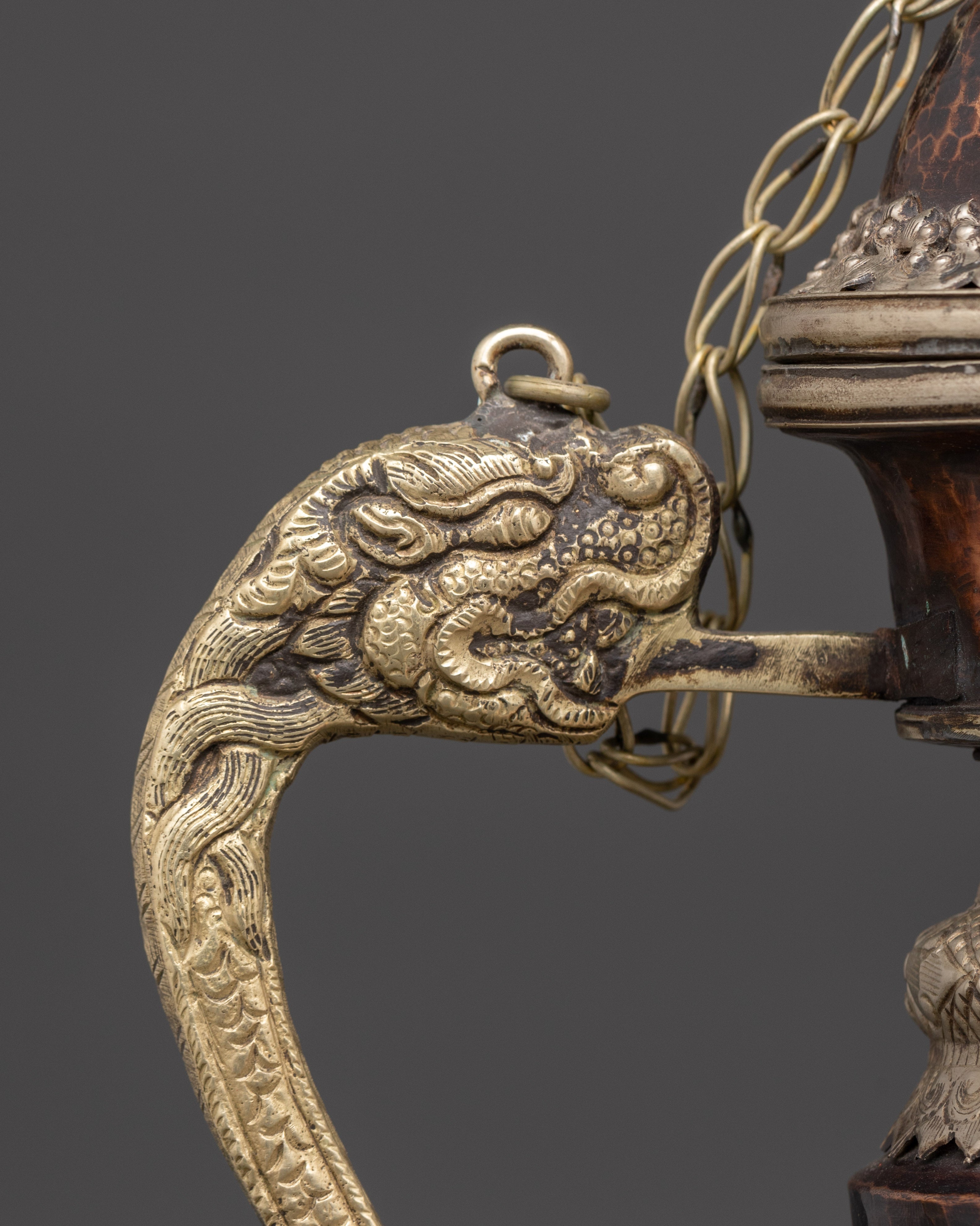 Traditional Handmade Tea Pot | Antique-Style Spiritual Decor