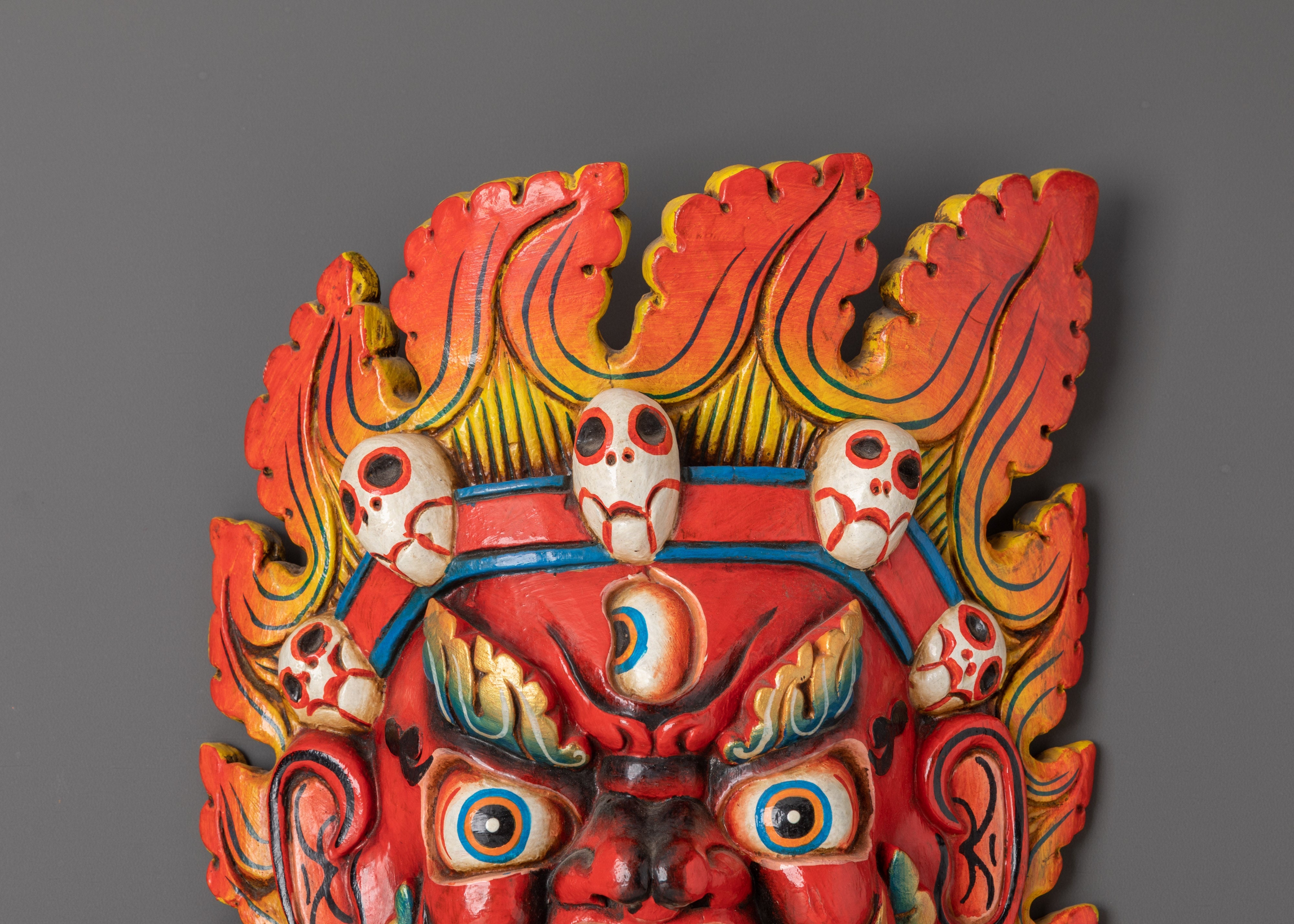 Bhairava Wall Hanging | God of Destruction and Time