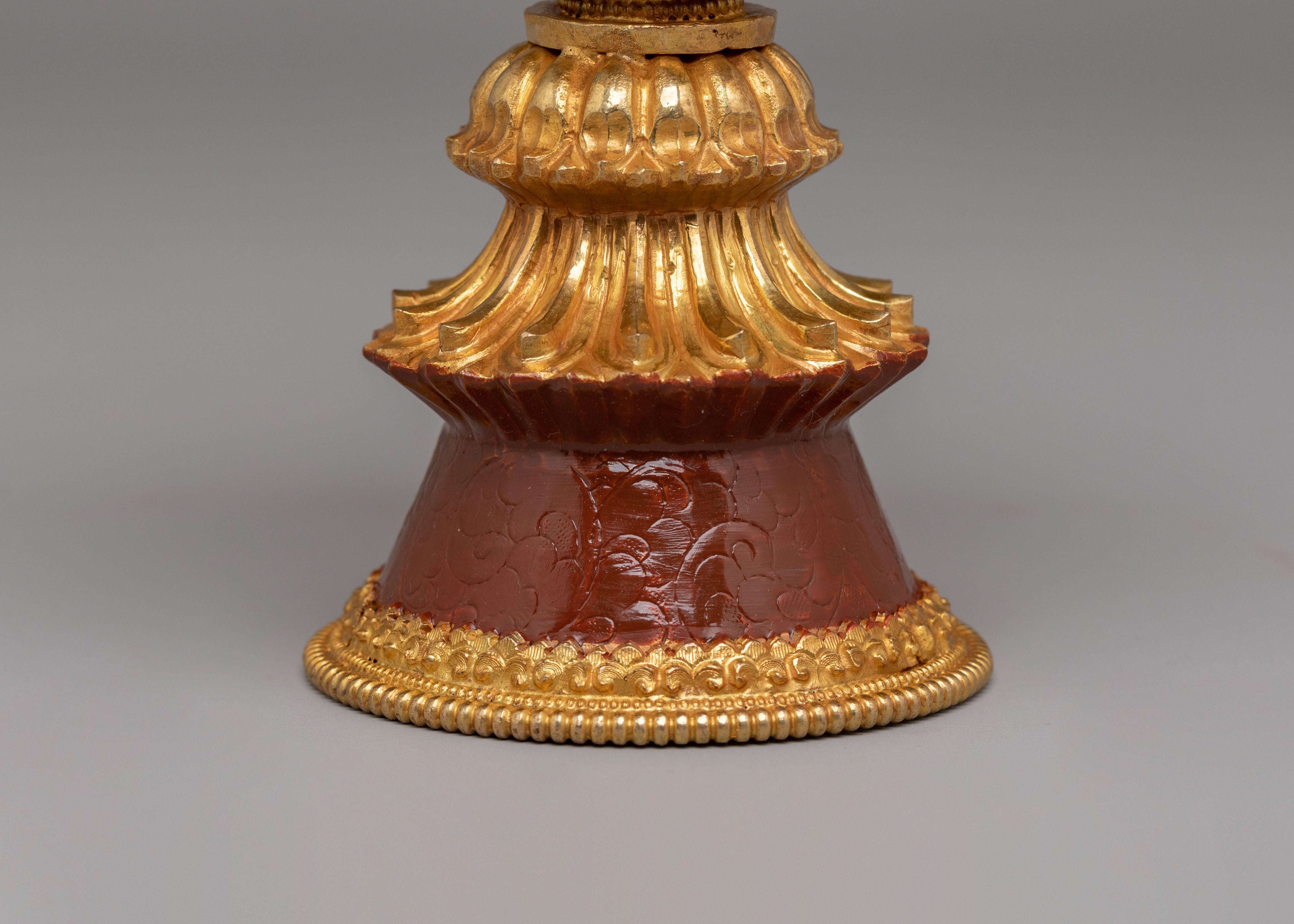 Vajrayana Ritual Butter Lamp Set | Sacred Buddhist Offering Lamp
