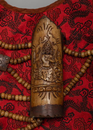 Tibetan Bone Rugen (Rus-Gyan) | Sacred Ritual Adornment Set