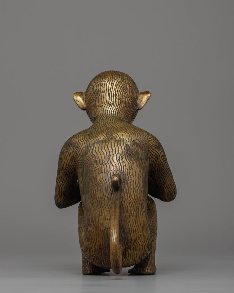 Bronze Monkey Statue | Excellent Arts Collection