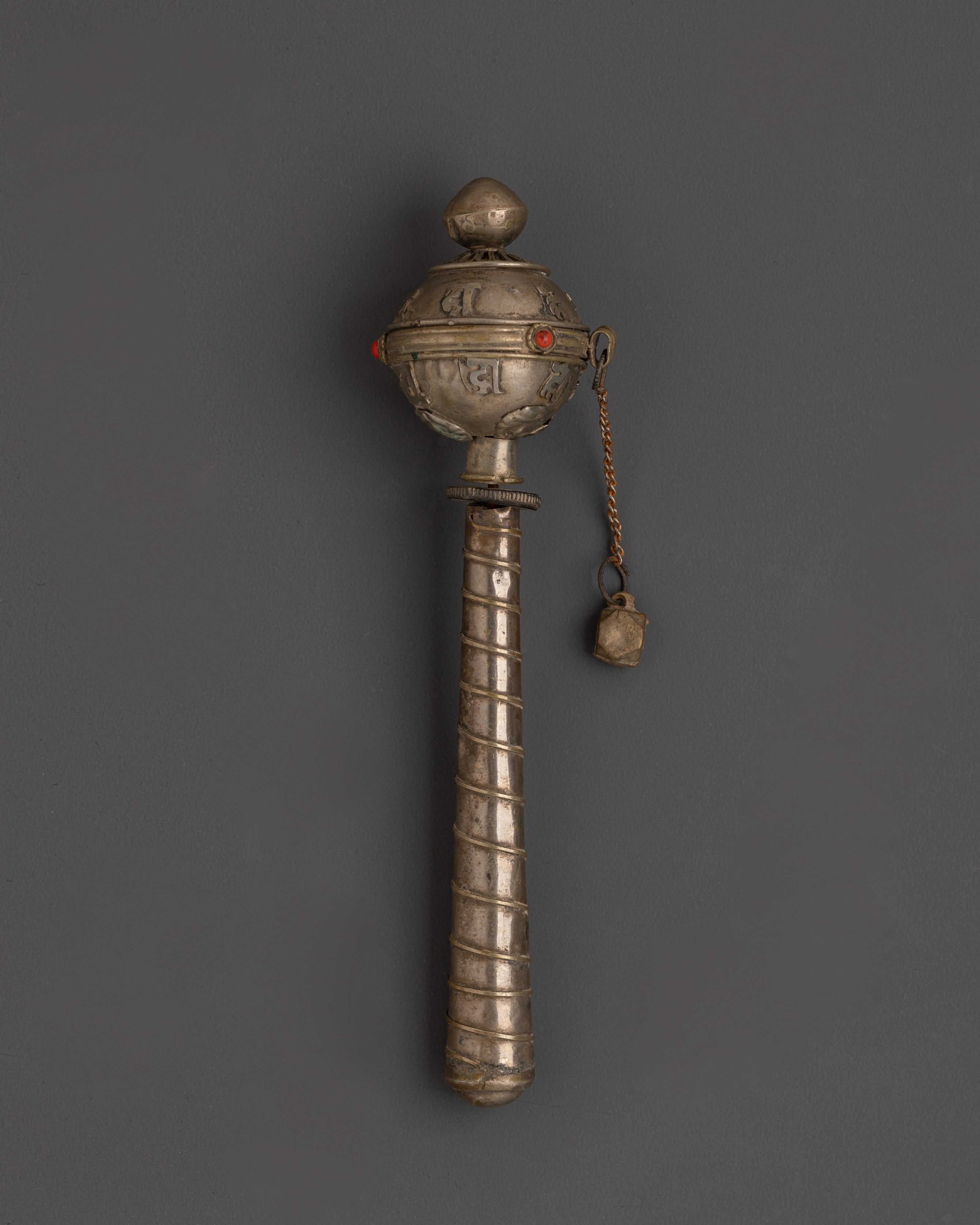 Handcrafted Buddhist Sacred Prayer Wheel