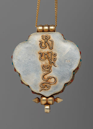 Deity Crafted Prayer Ghau Box Locket | A Sacred Haven for Blessings