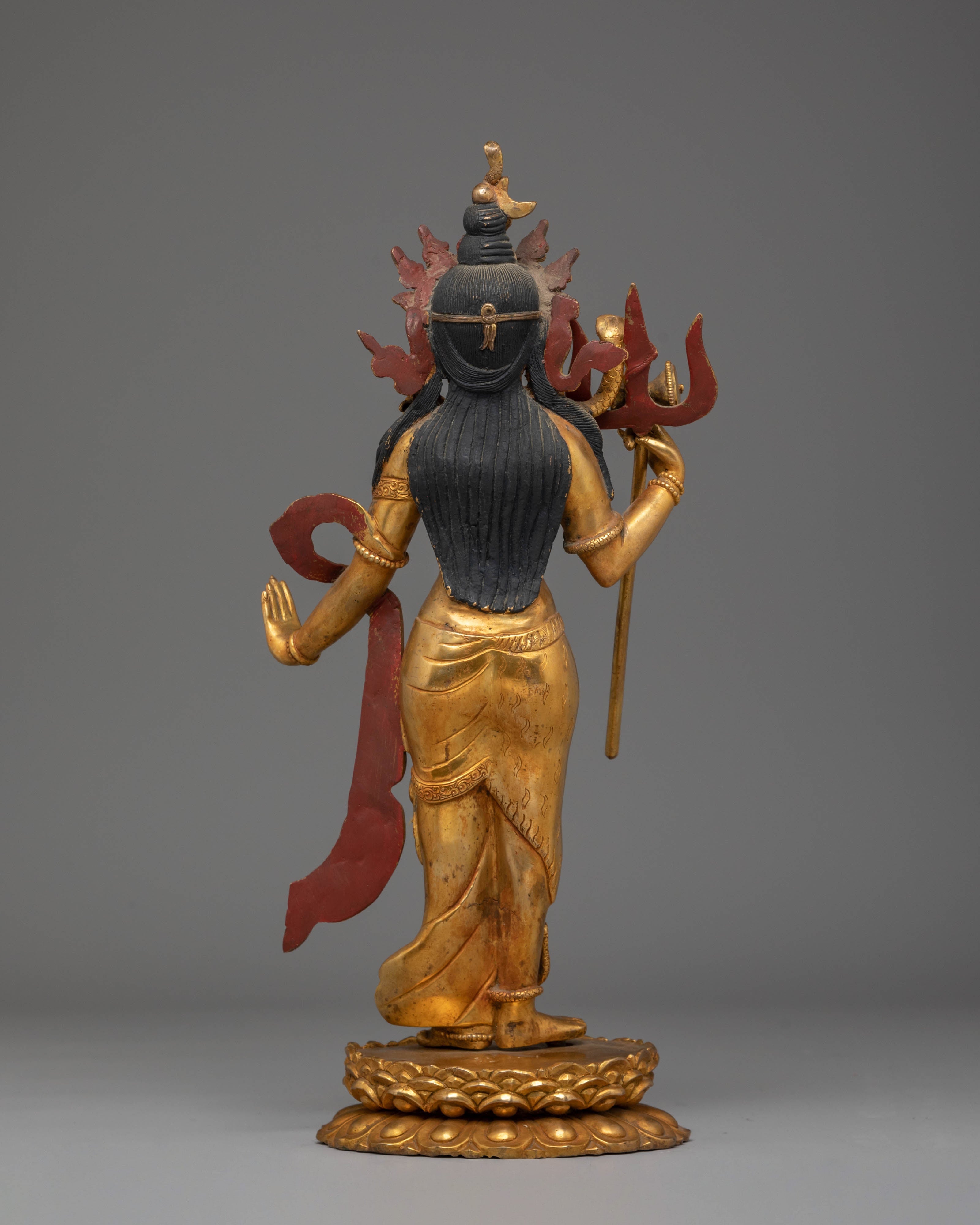 Golden Statue of Lord Shiva | Destroyer and Transformer