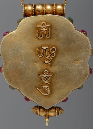 Silver Ghau Box Locket | Symbol of Devotion and Spiritual Protection