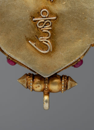 Silver Ghau Box Locket | Symbol of Devotion and Spiritual Protection