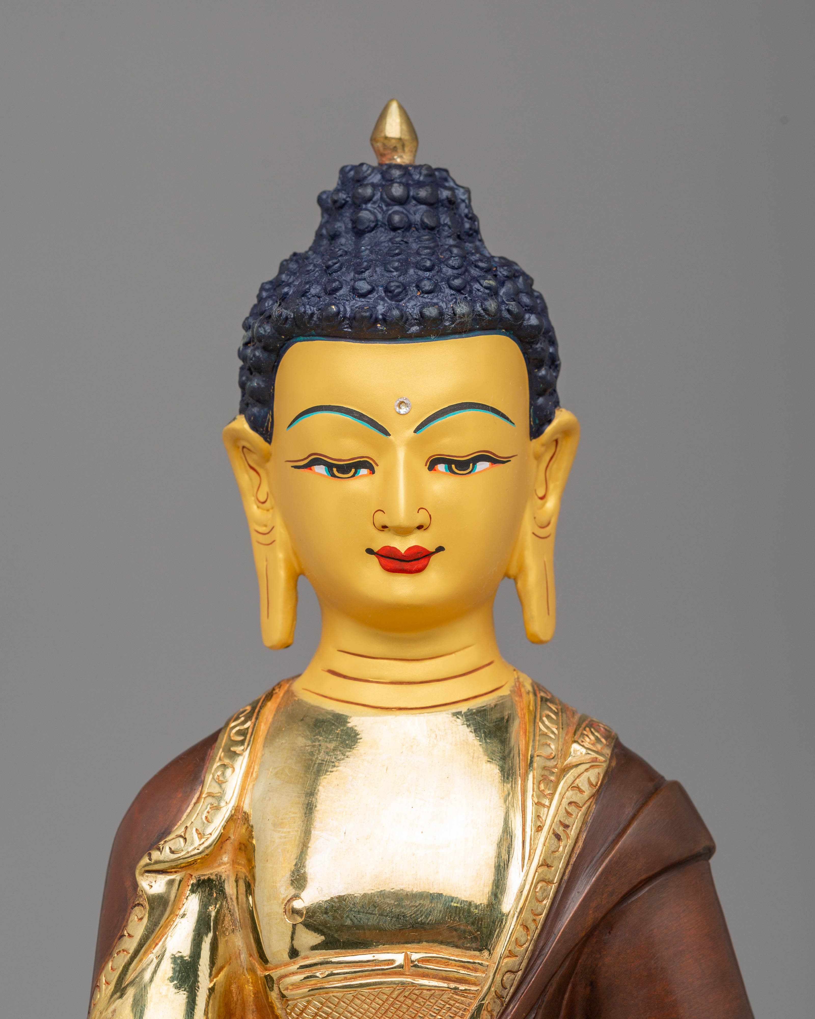 Handmade Shakyamuni Buddha Golden Statue