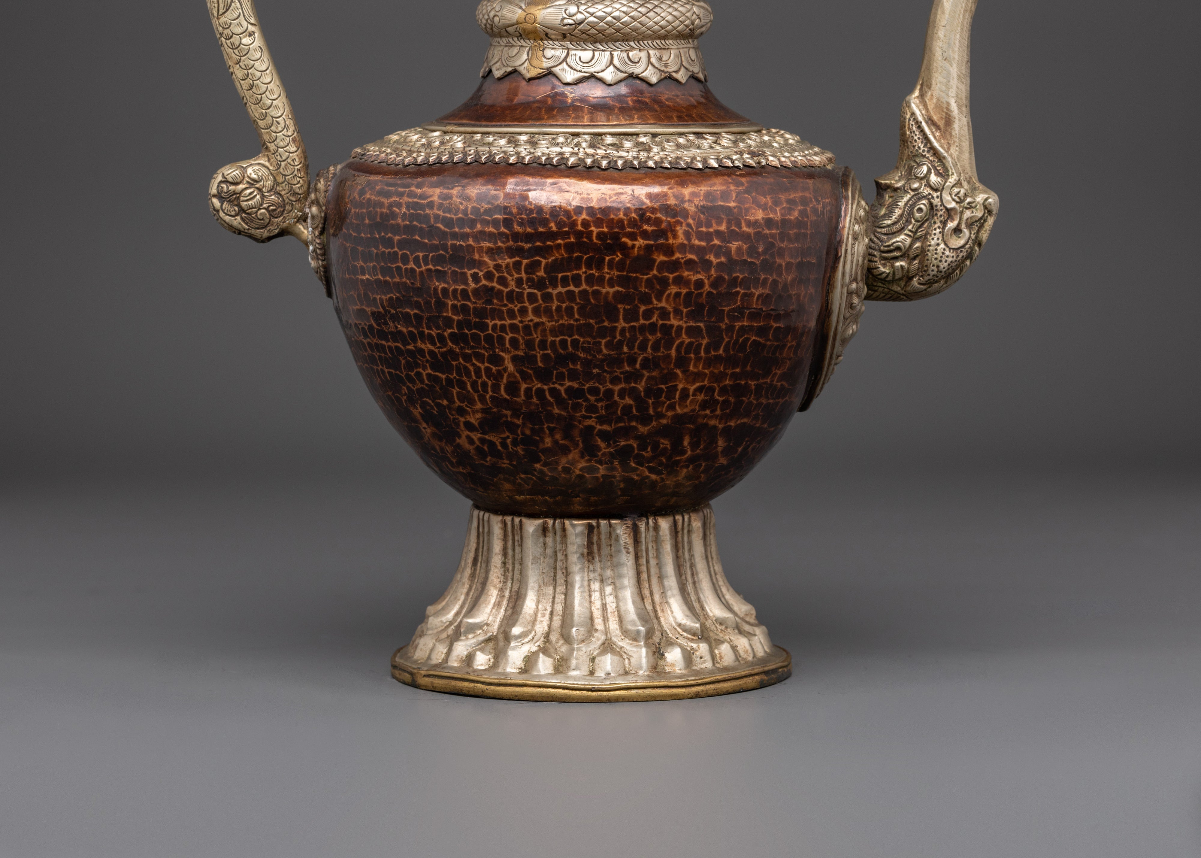 Handcrafted Copper Tea Pot | Traditional Tibetan Ritual Vessel