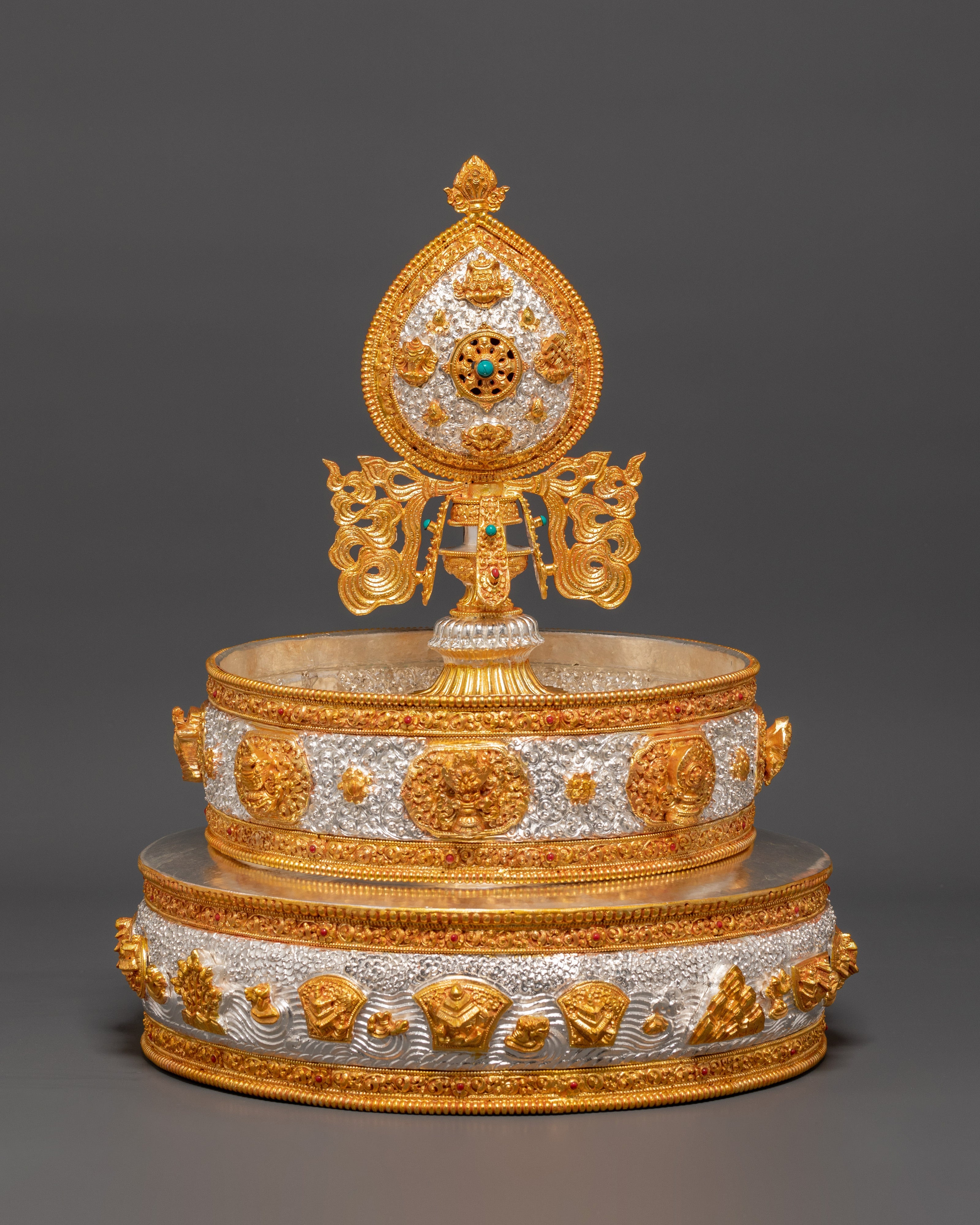 Spiritual Offering Mandala Set | Tibetan Ritual Offering