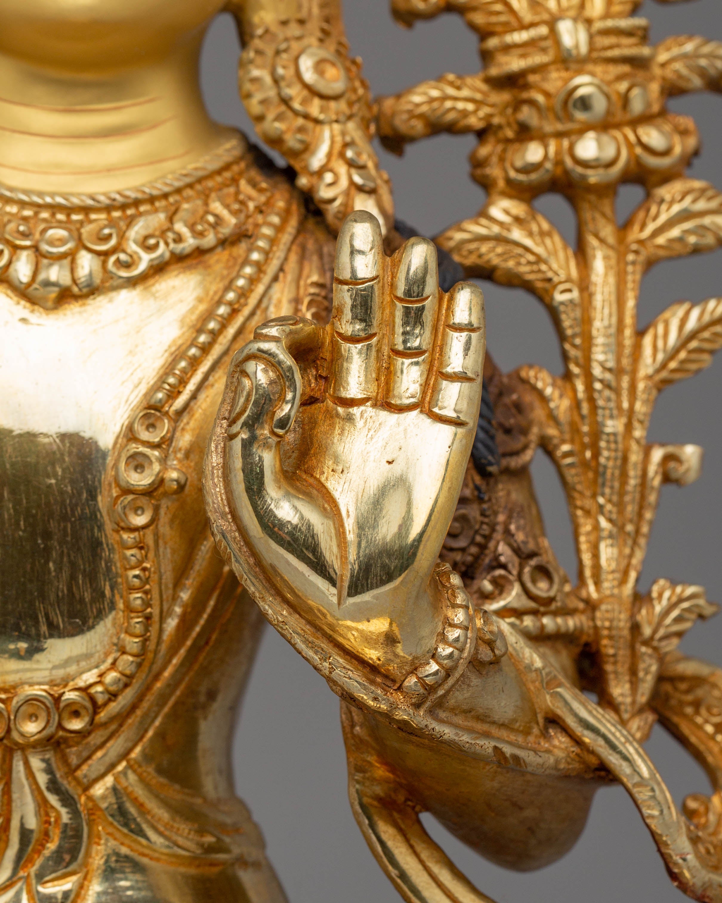 Handmade Statue of Manjushri | Bodhisattva of Wisdom