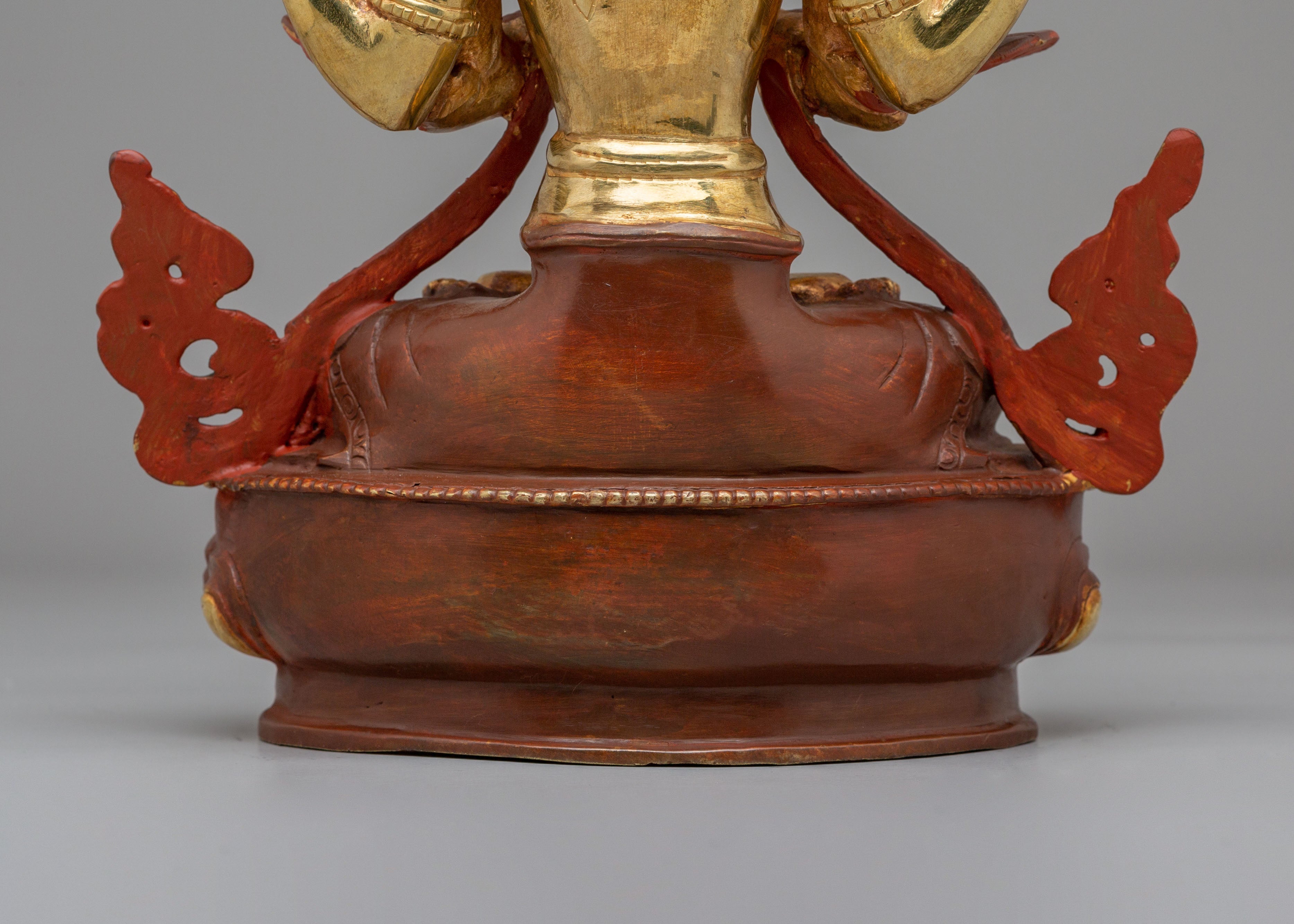 Sacred Tibetan Chenrezig Altar Figurine | Compassionate Bodhisattva Statue