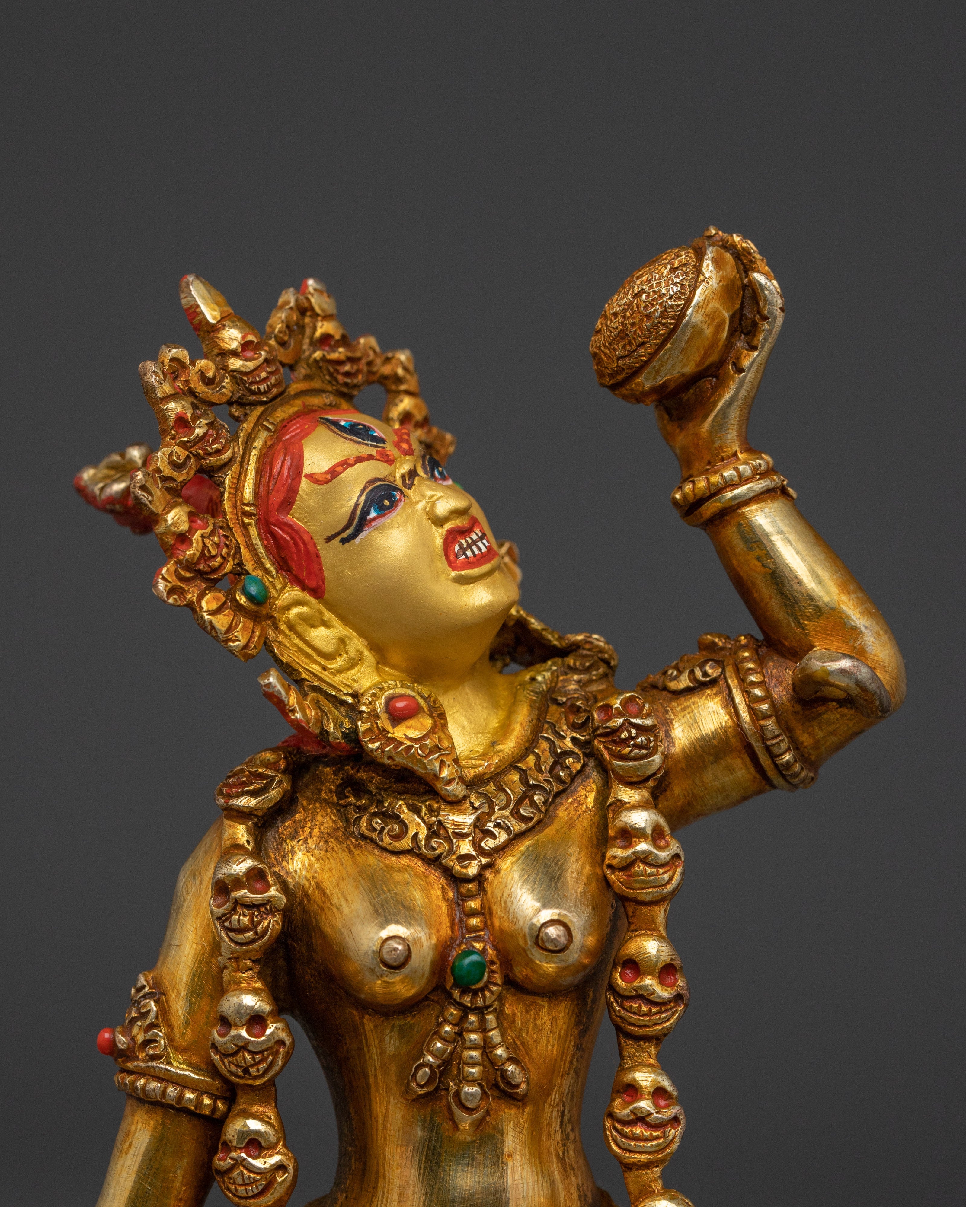 Divine Vajrayogini Sculpture | Tantric Goddess of Transformation