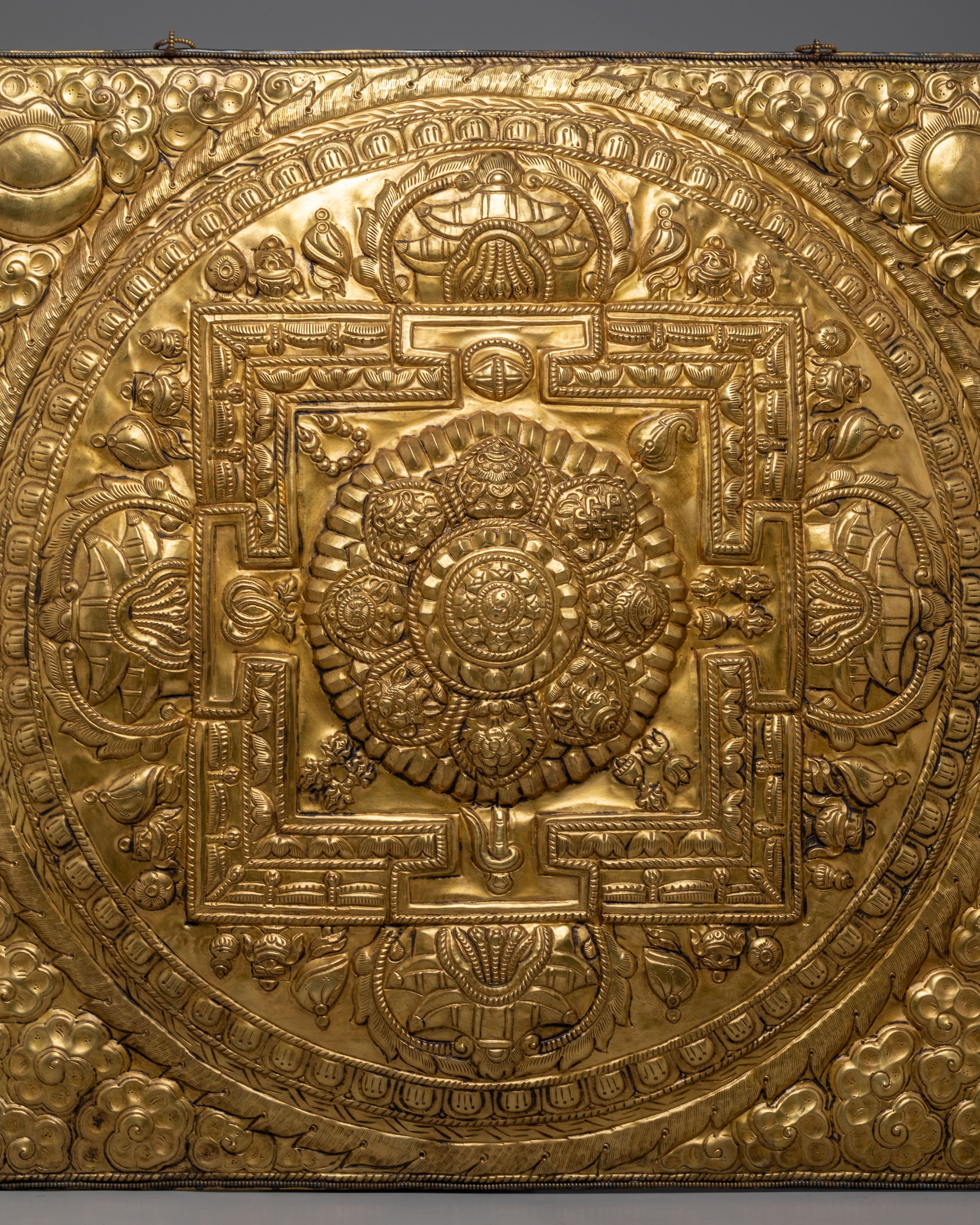 Astamangala Wall Hanging | Traditional Buddhist Sacred Decor