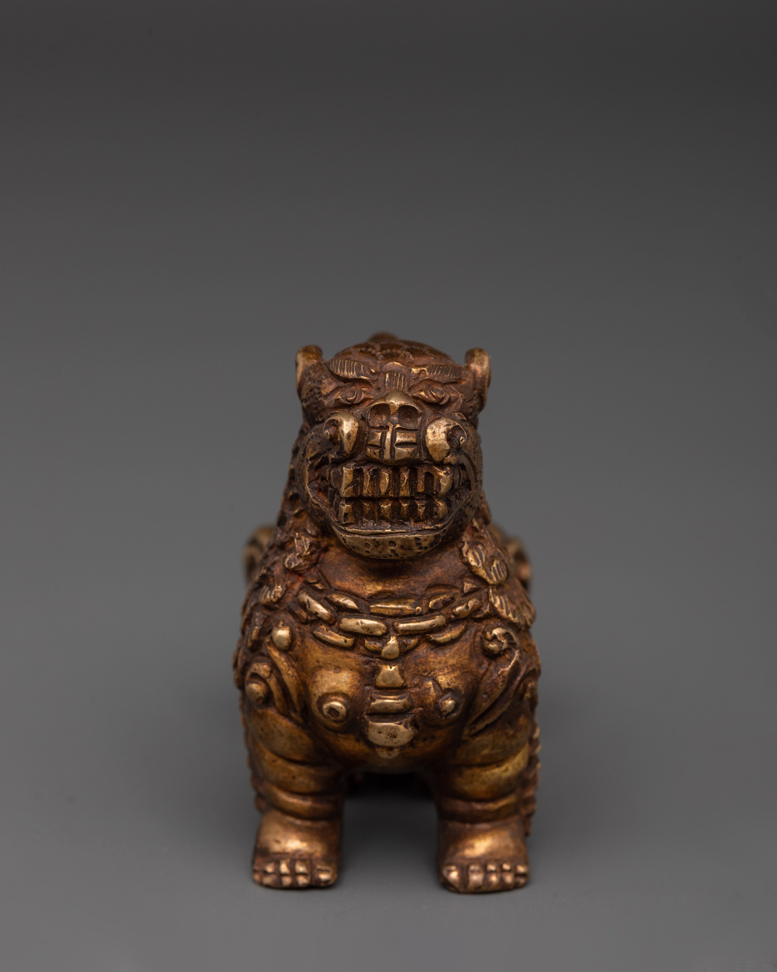 Sacred Guardian Lion Statue Set Spiritual Protection