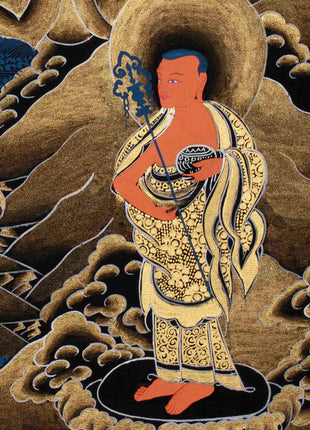 Blue Medicine Buddha Thangka | Bhaisajyaguru Painting