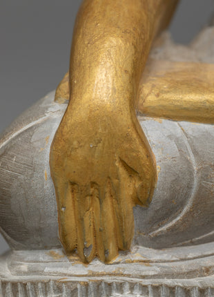 Stone Buddha Statue | Capture Tranquility with Shakyamuni Buddha