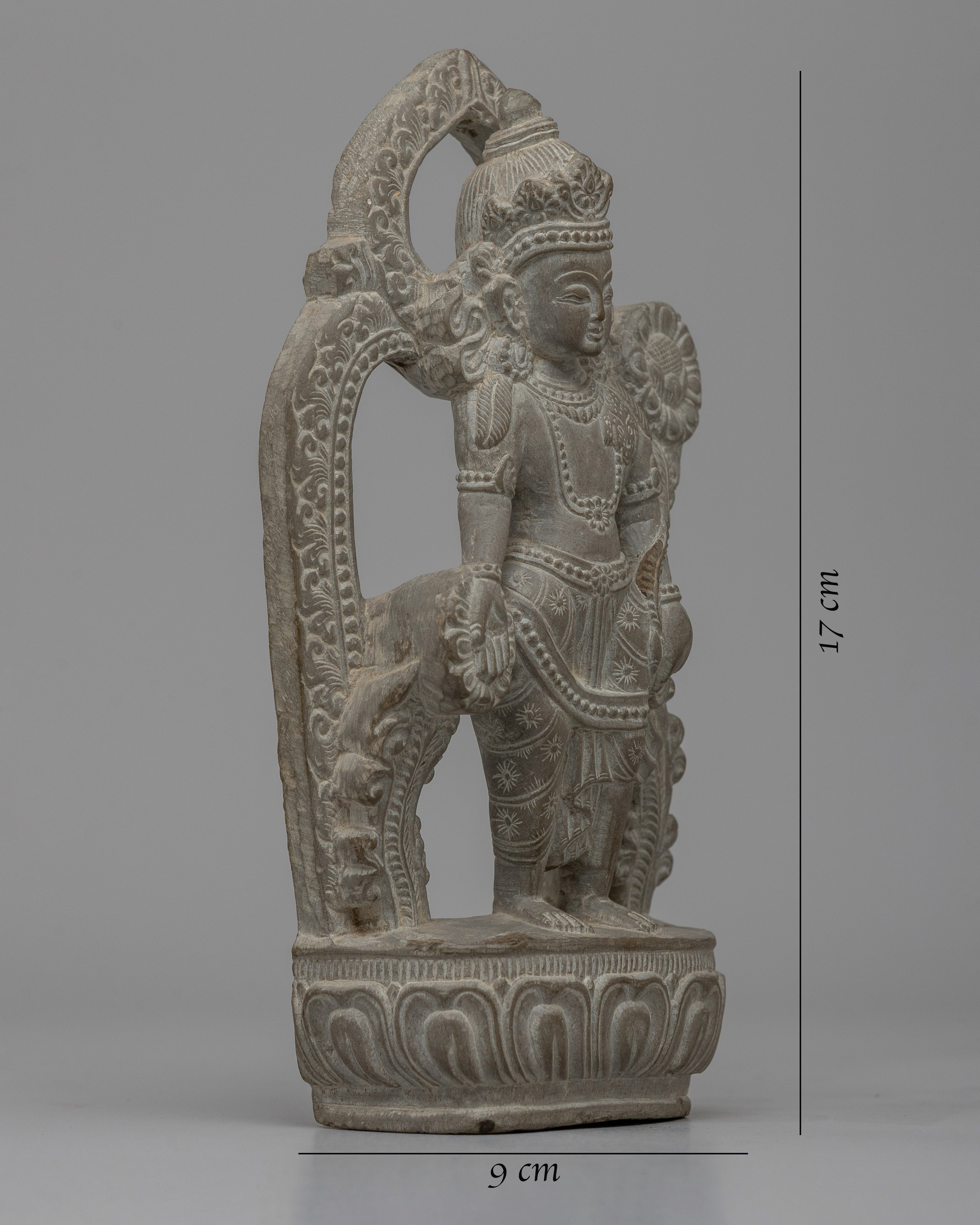 Chenrezig Stone Statue | Symbol of Infinite Love and Spiritual Guidance