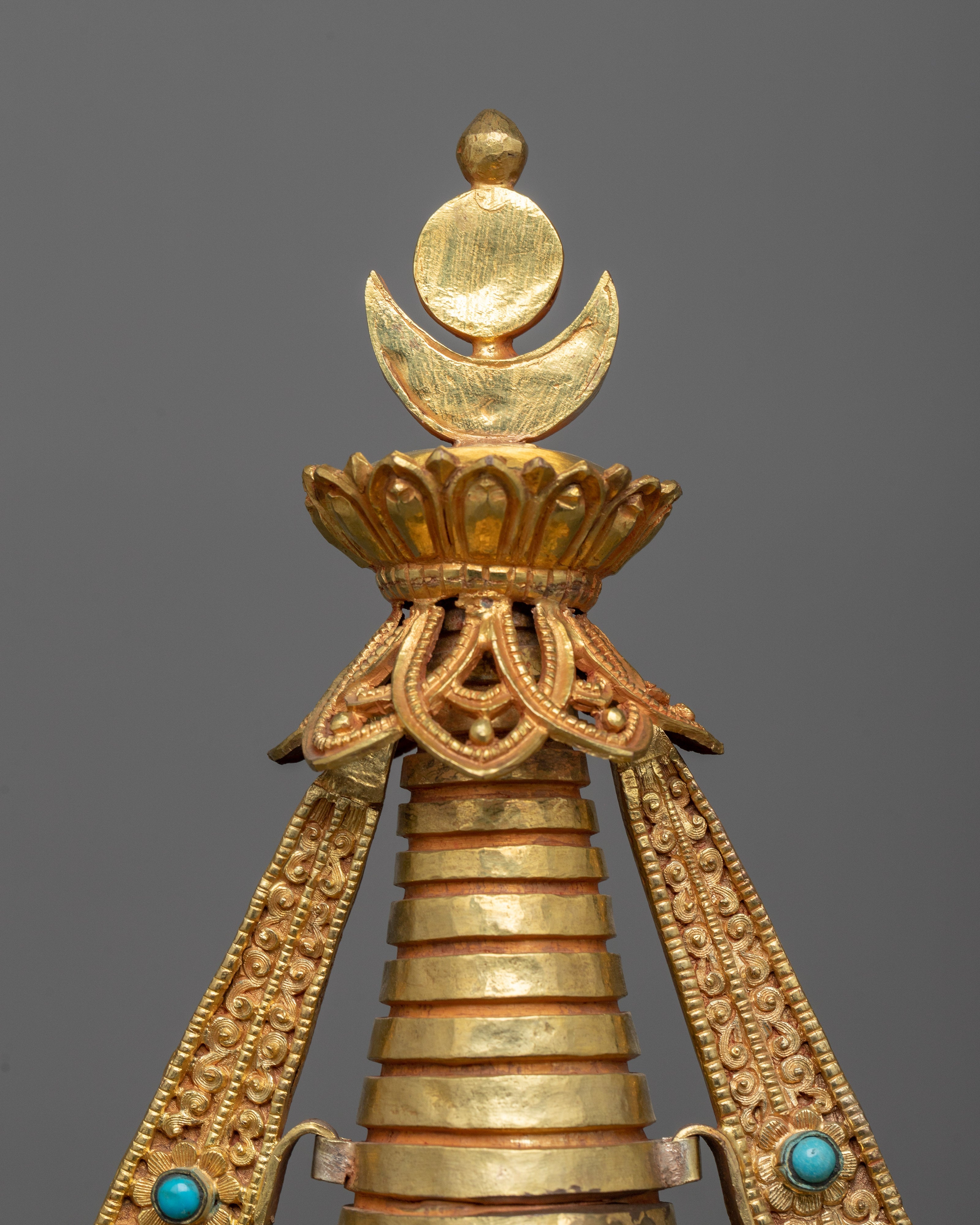 Buddhist Temple Stupa | Radiant Symbol of Divine Sanctity and Spiritual Splendor