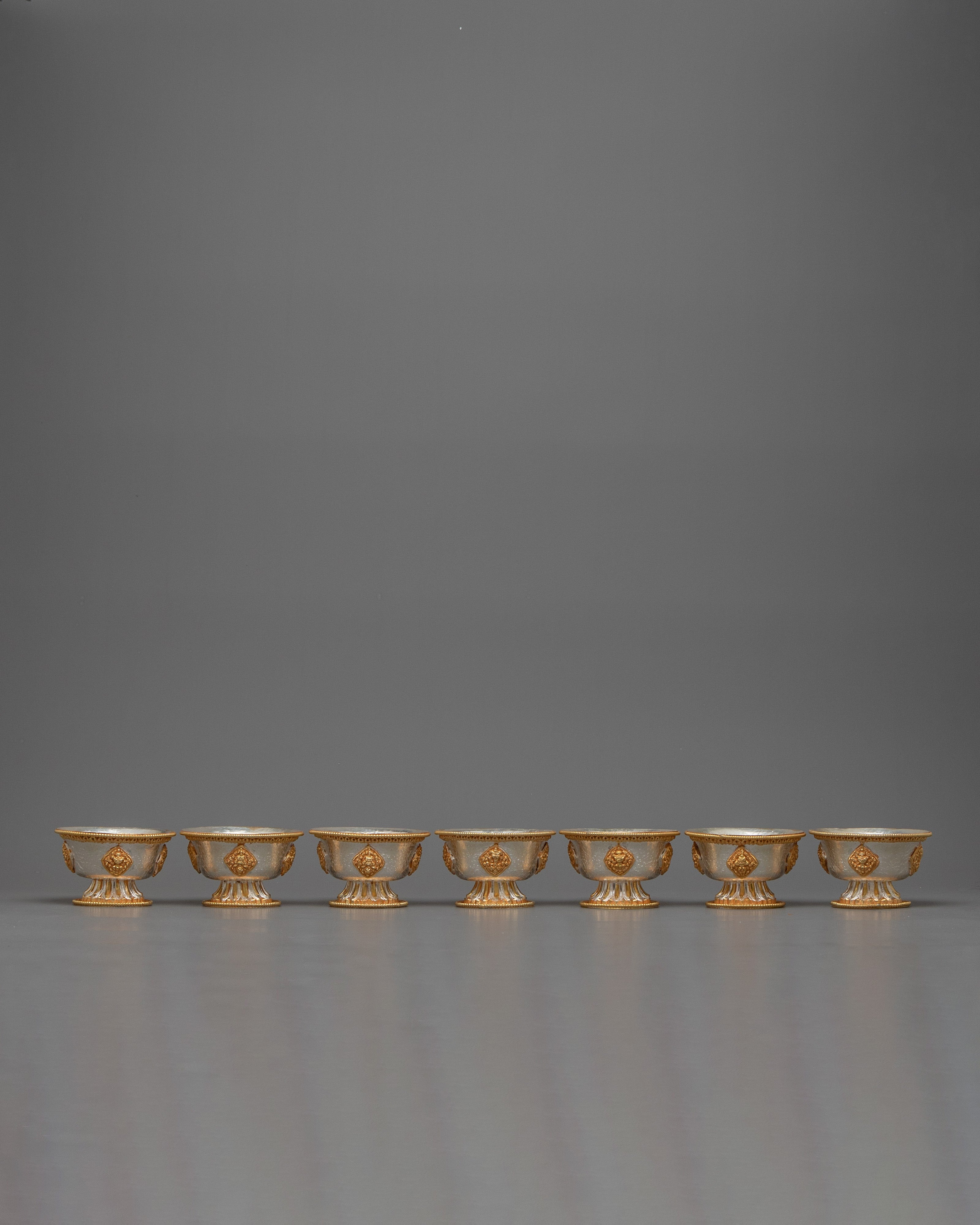 Small Silver Offering Bowls | Elegant Vessels for Sacred Rituals and Devotional Offerings