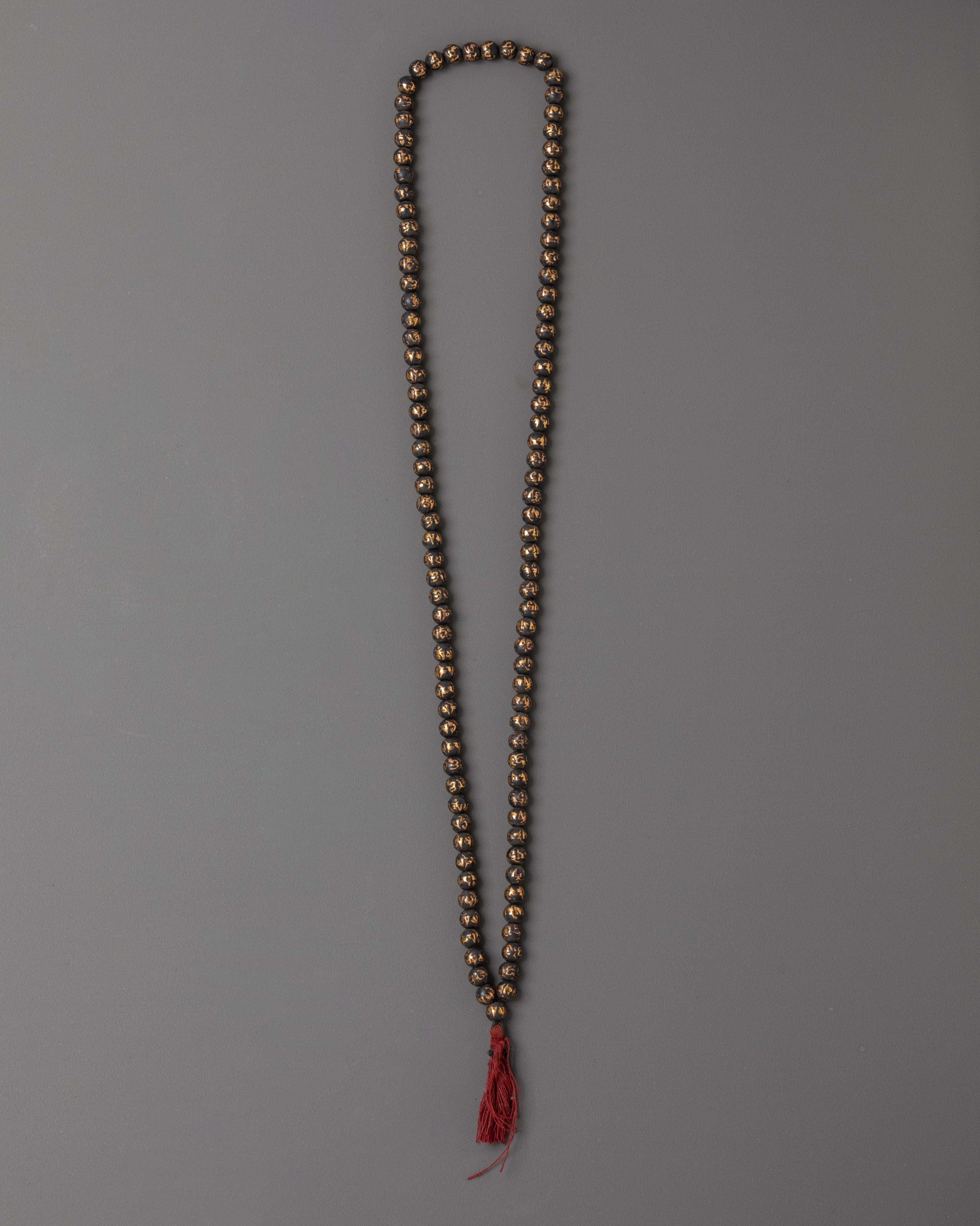 Tibetan Iron Mala | Handmade Prayer Beads