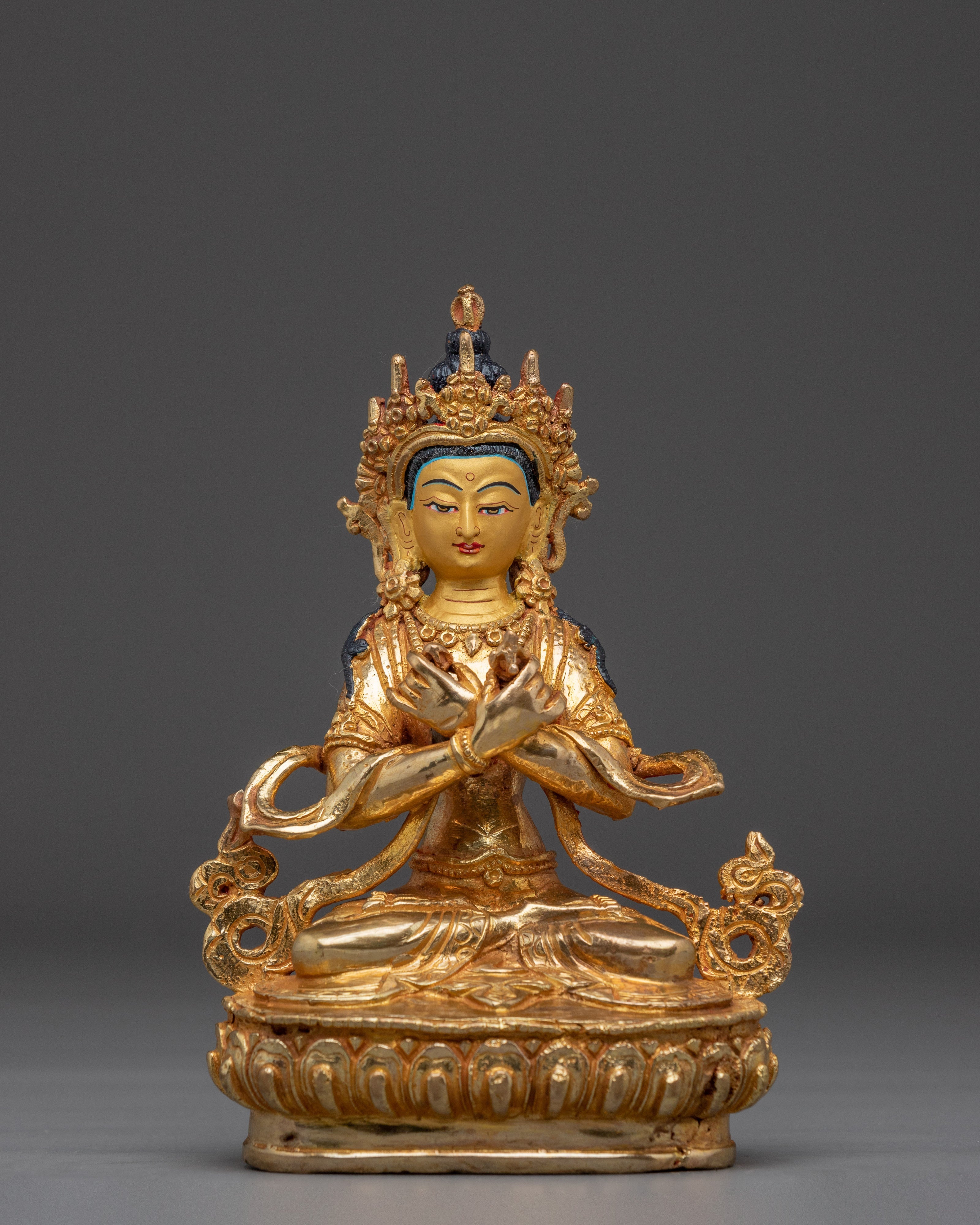 Vajradhara with Bell and Vajra Statue