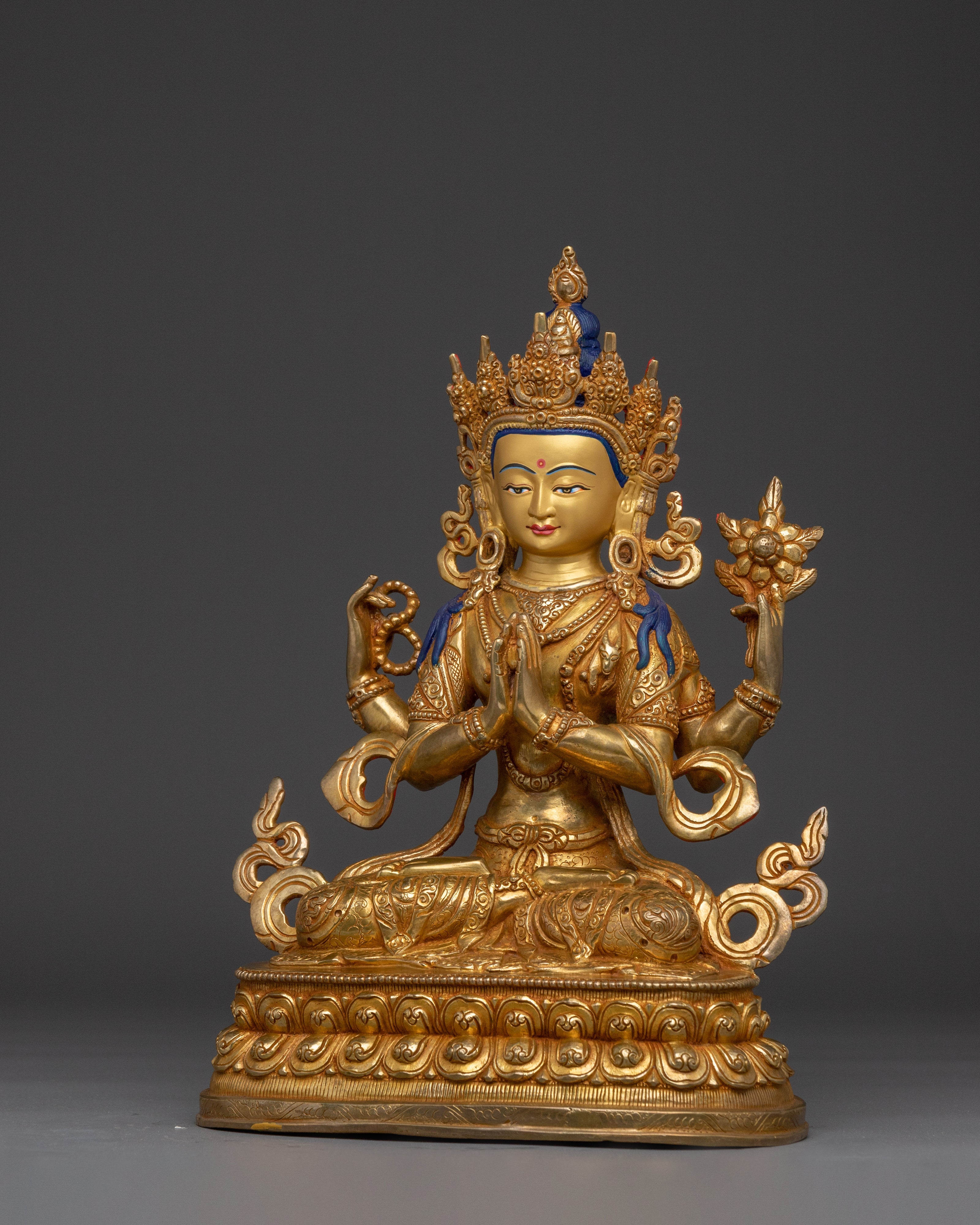 Avalokiteshvara Deity - Bodhisattva of Compassion | Noble Chenrezig Statue