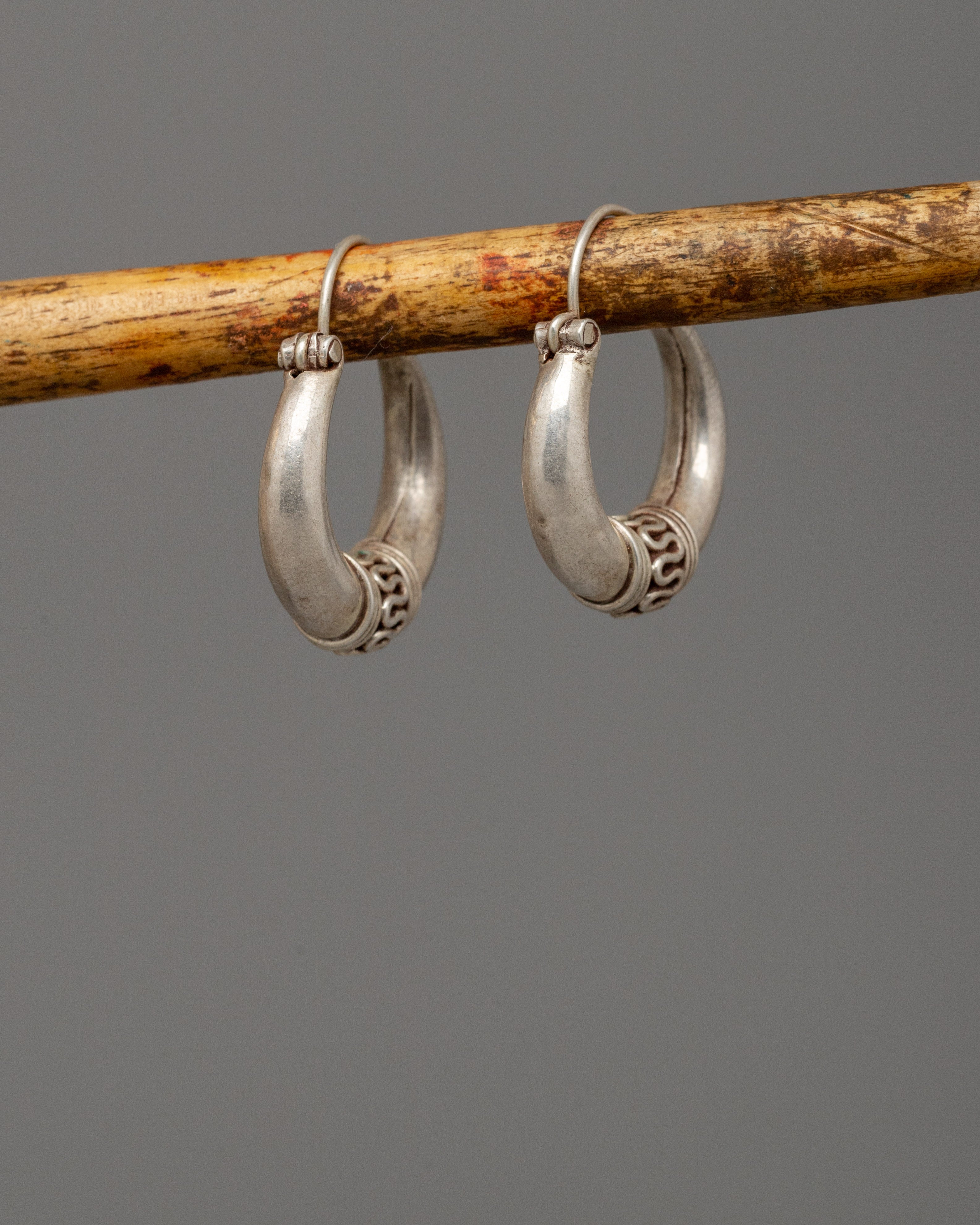 Silver Decorative Earrings | Earrings for Everyday Elegance