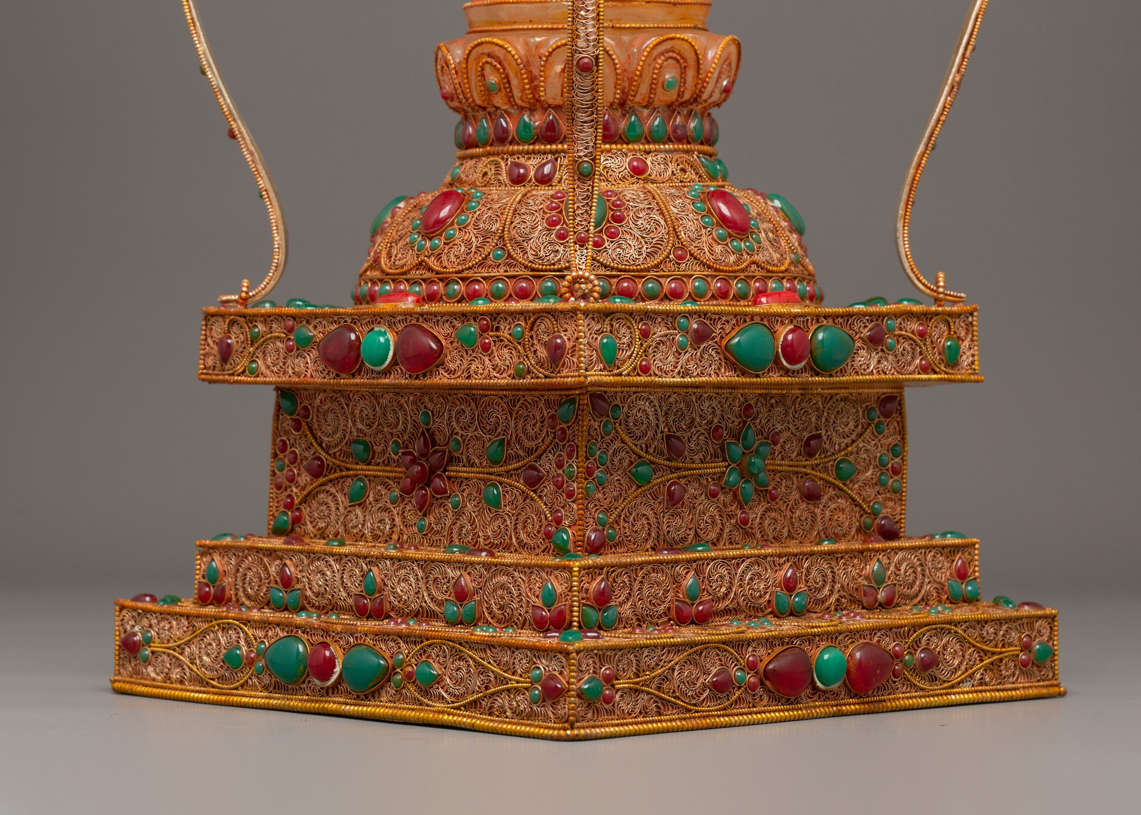 Handcrafted Stupa for Ritual Ceremonies | Symbol of Wisdom