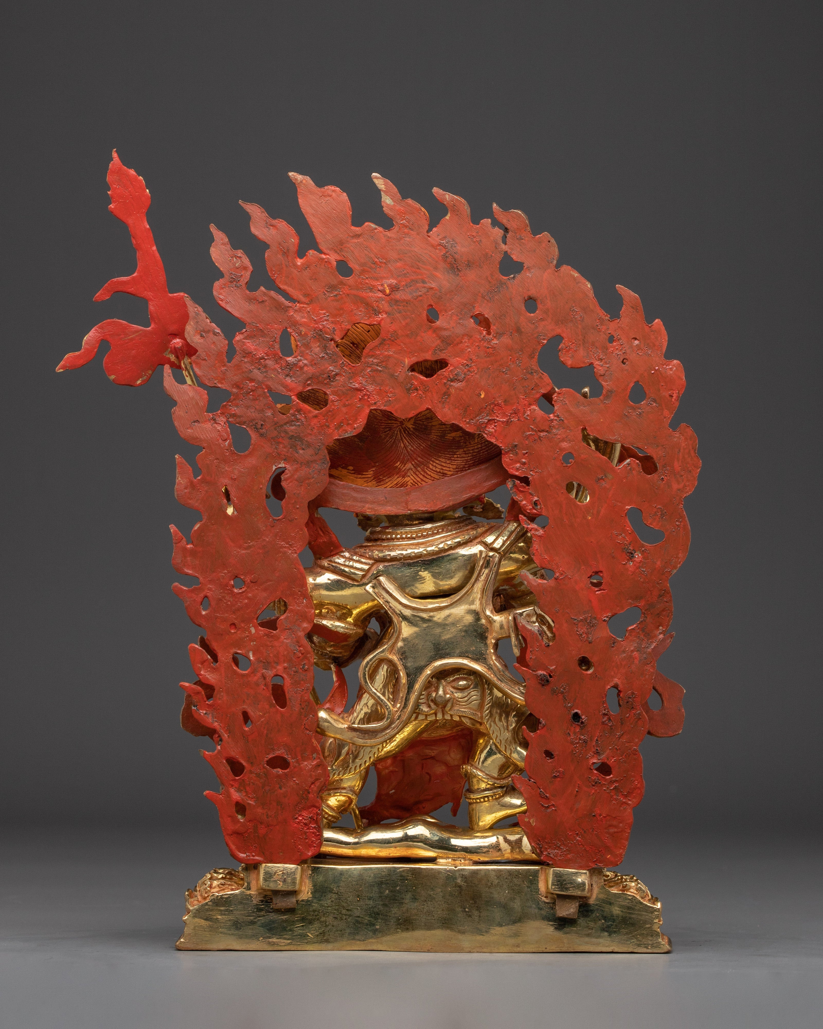 Statue of Four Armed Mahakala | Buddhist Protector