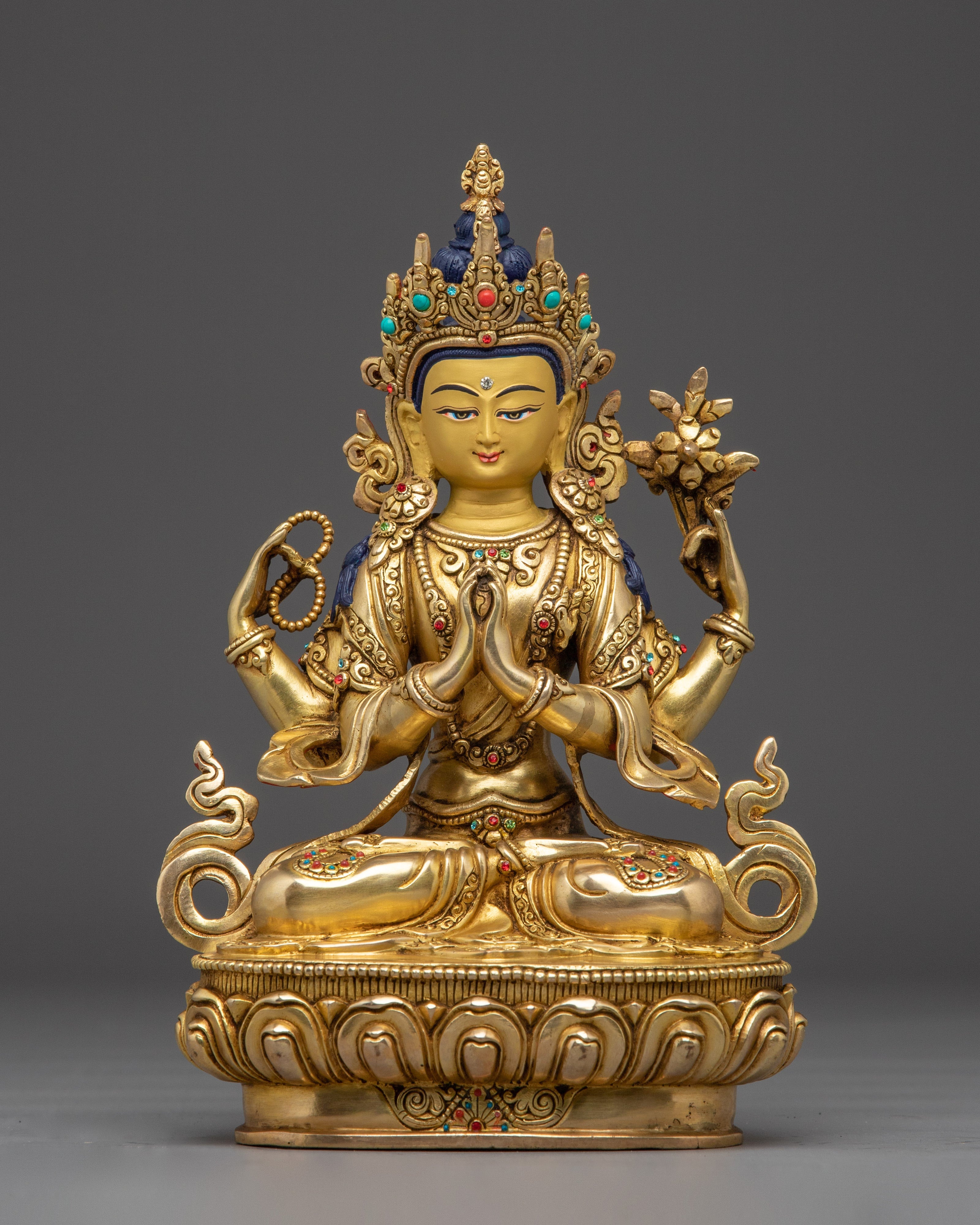 Peaceful Avalokiteshvara Statue