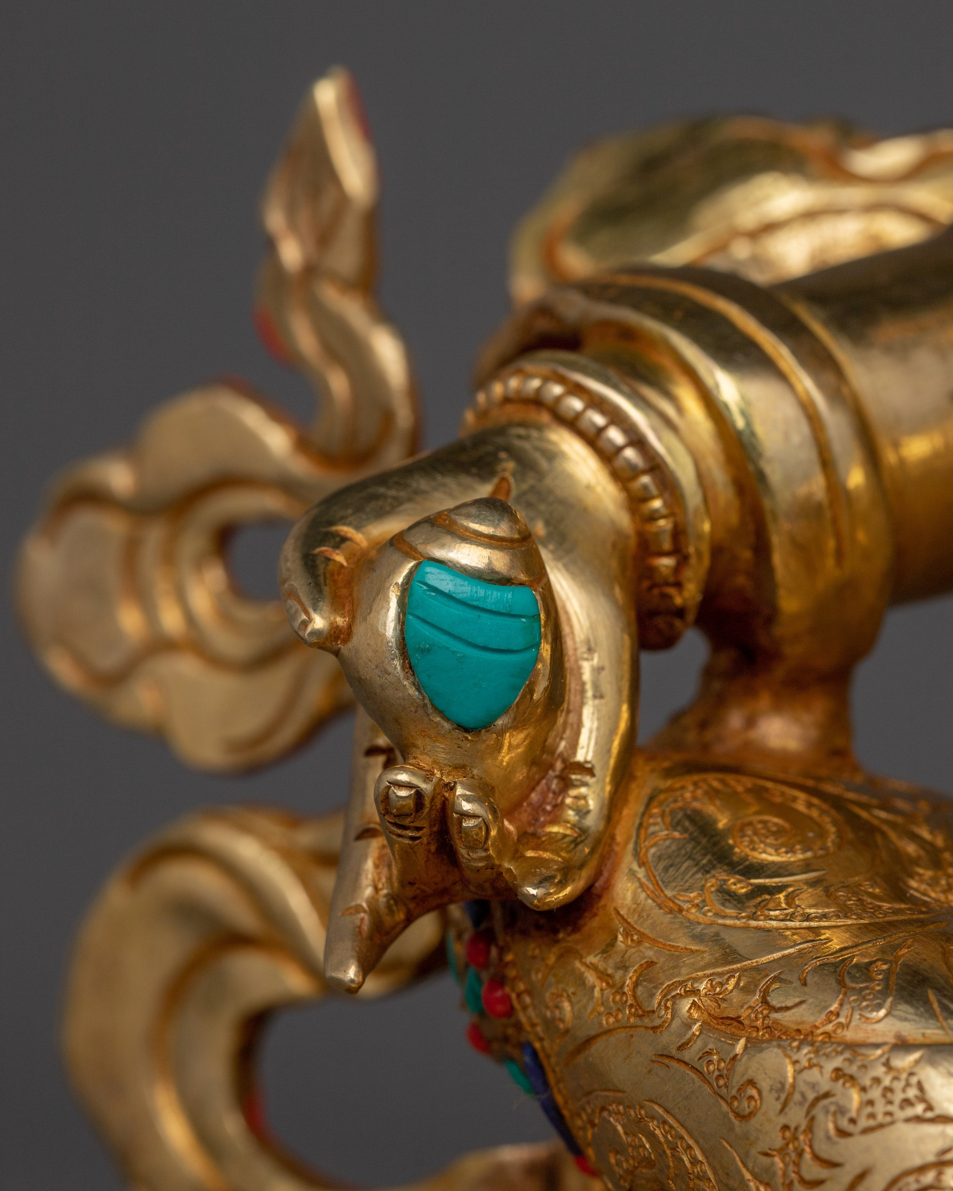 Dzambhala Deity of Wealth Statue | Lord of Treasure