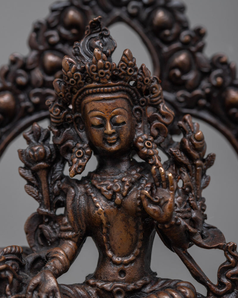 Green Tara Sadhana Statue | Enlighten Your Sadhana with Green Tara Statue