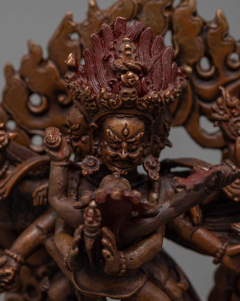 Vajrakilaya Consort Statue | Infuse Your Space with the Presence of Vajrakilaya & Consort