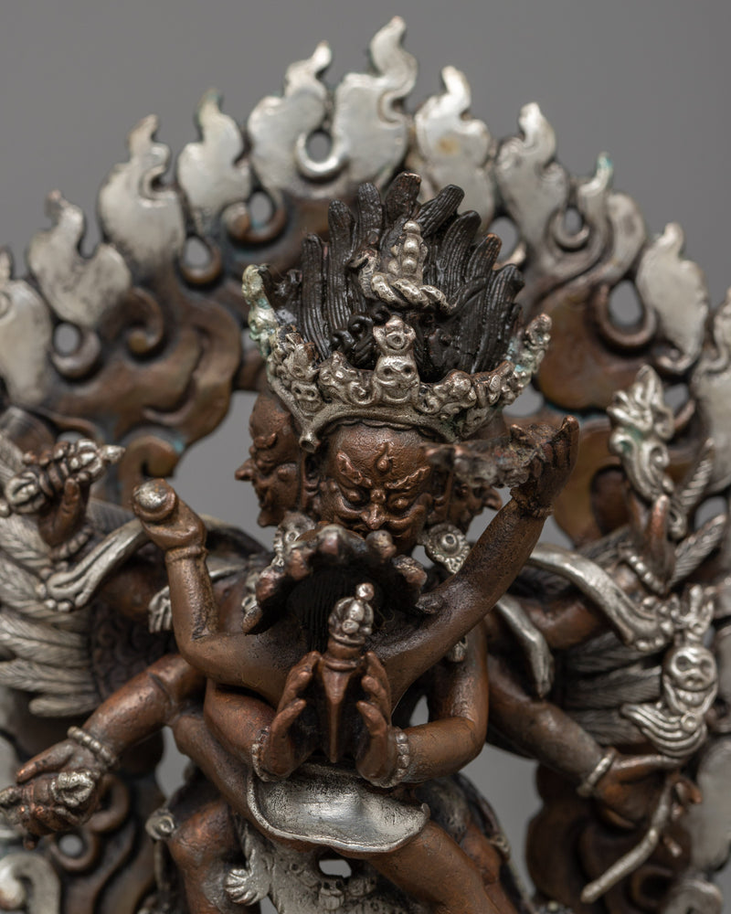 Vajrakilaya Machine Made Statue | Representation of Powerful Buddhist Deity