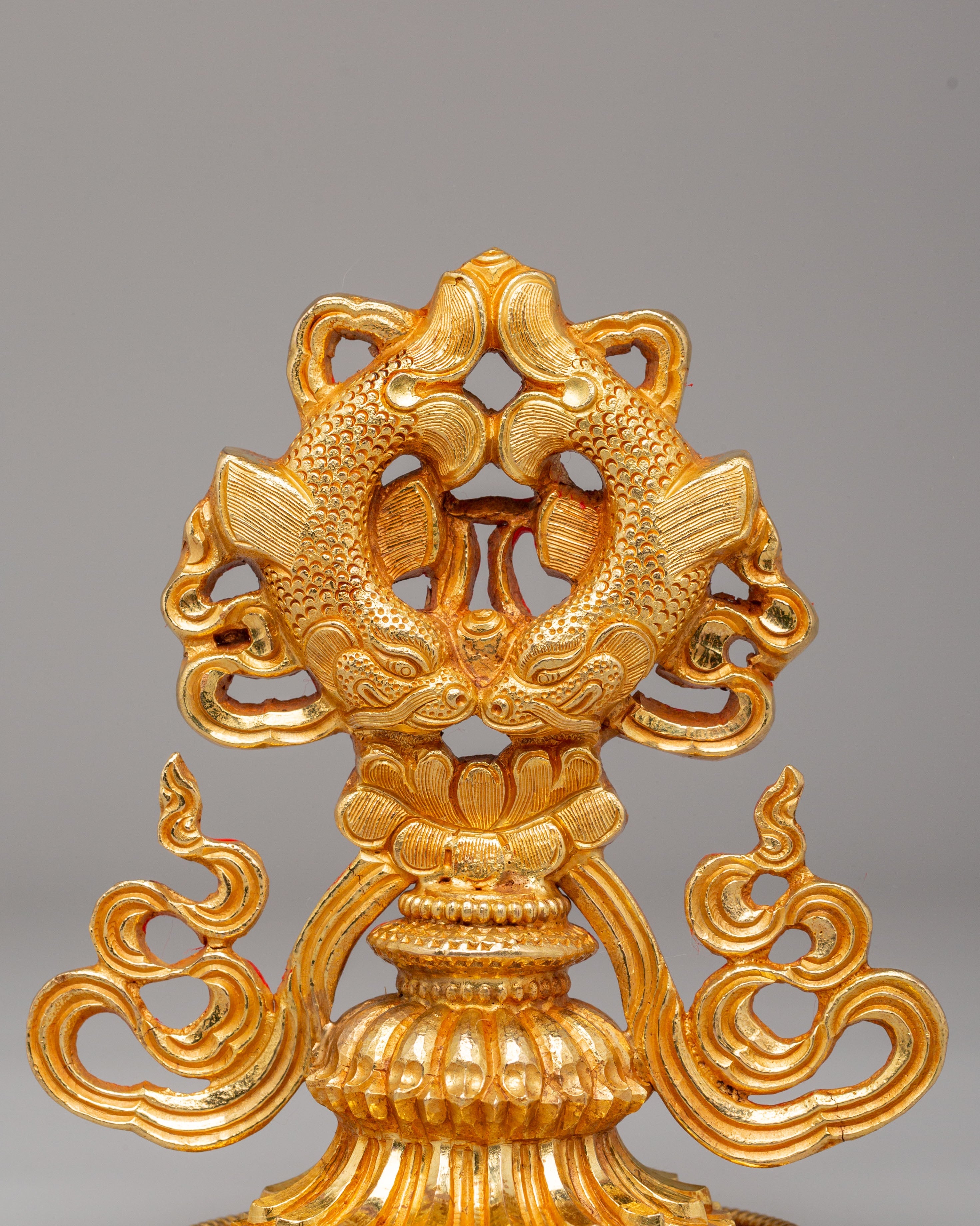 Tibetan Eight Auspicious Symbols Set | Handcrafted Ashtamangala Set