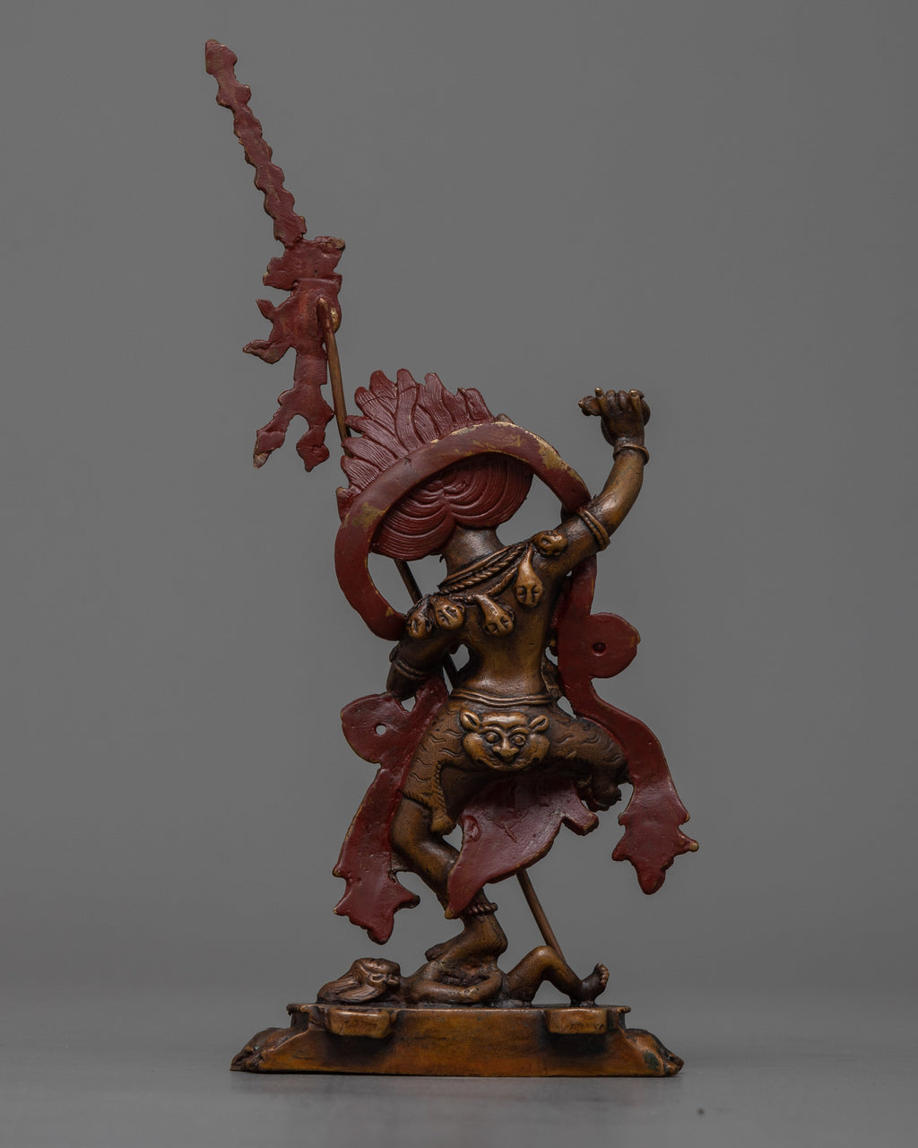 Machine Deity Machine Made Dakini Singhamukha Statue | Depiction of Fierce Female De