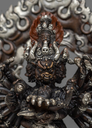 Yamantaka Consort Machine Made Statue | Embracing Divine Union in Sacred Form