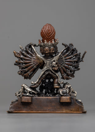Yamantaka Consort Machine Made Statue | Embracing Divine Union in Sacred Form