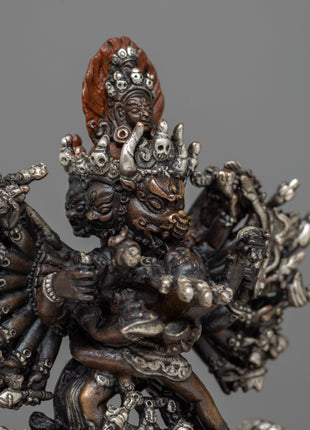 Yamantaka Consort Machine Made Statue | Embracing Divine Union in Sacred Form