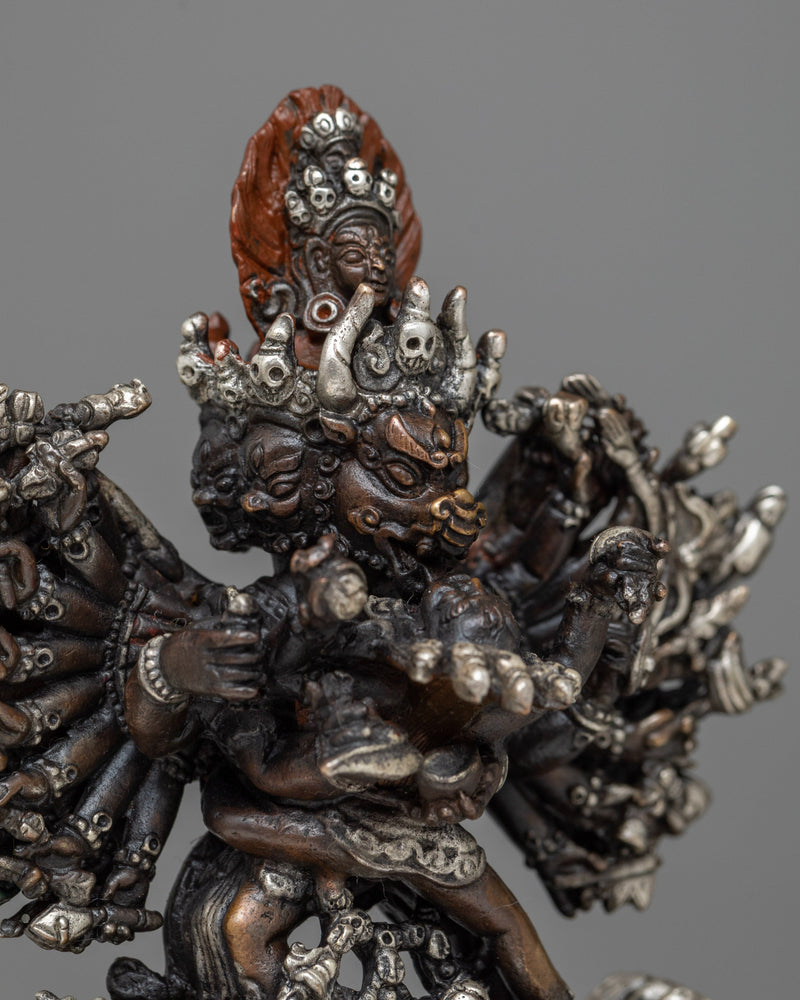 Yamantaka Consort Machine Made Statue | Embracing Divine Union in Sacred Form