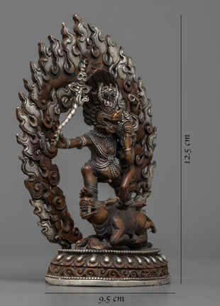 MachineMade Yamantaka With Consort Statue | Symbolizing the Sacred Union of Wisdom