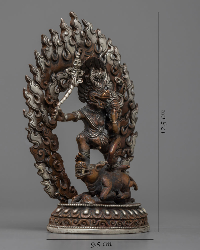 MachineMade Yamantaka With Consort Statue | Symbolizing the Sacred Union of Wisdom